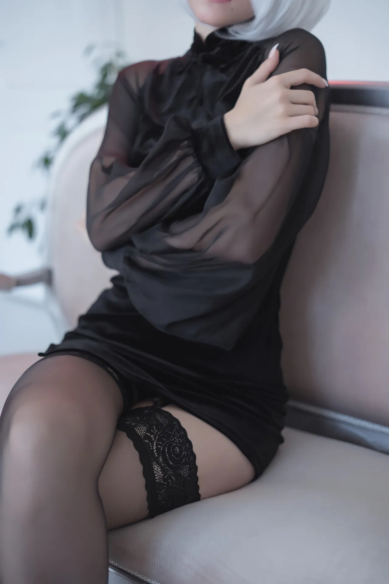 Shirogane-Sama - 2B in Black Dress Shirogane-Sama - 2B in Black Dress