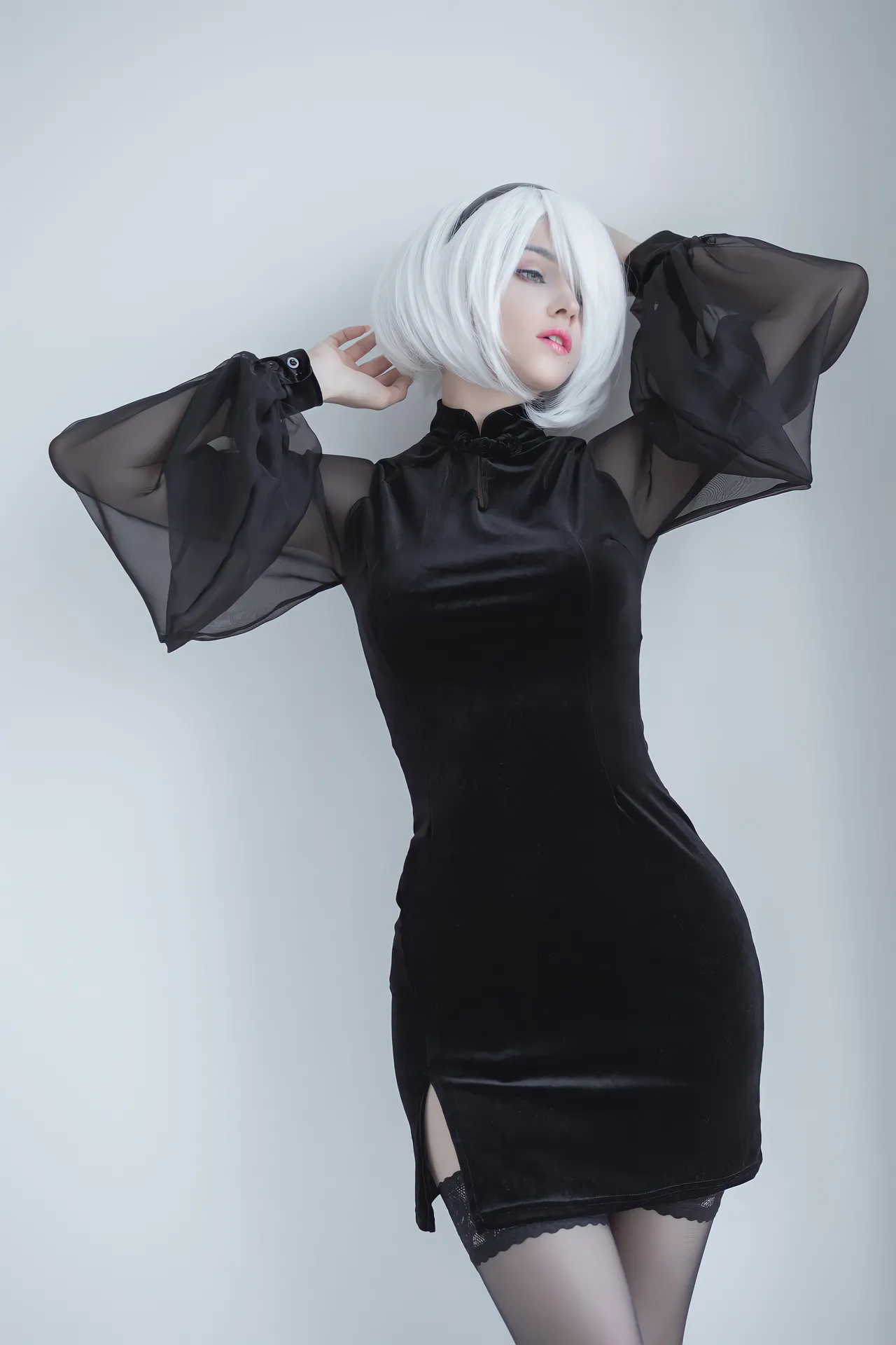 Shirogane-Sama - 2B in Black Dress Shirogane-Sama - 2B in Black Dress