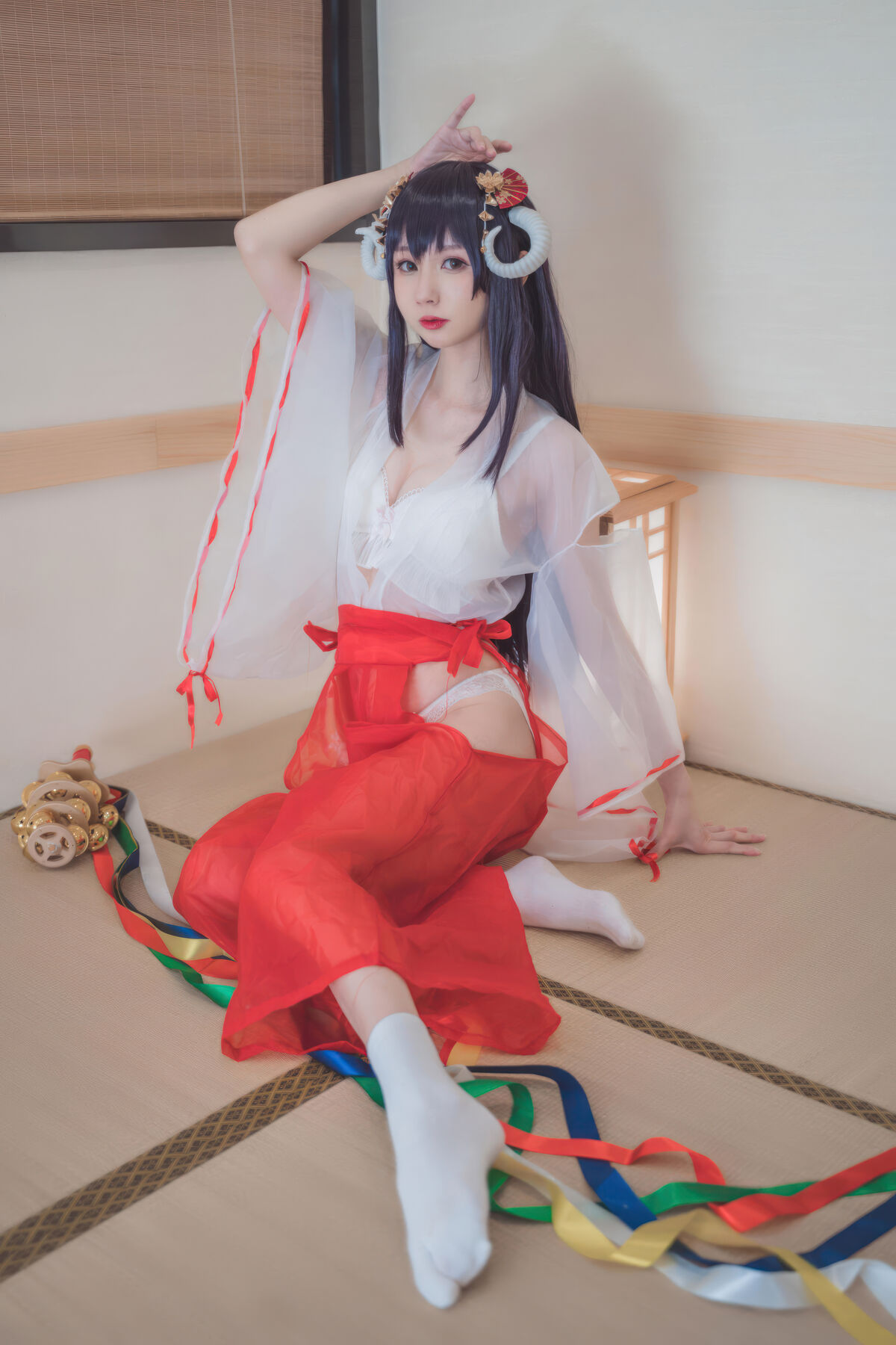 Coser@ Saionji Nanga - Transparent Miko (31P) Coser@ Saionji Nanga - Transparent Miko (31P)