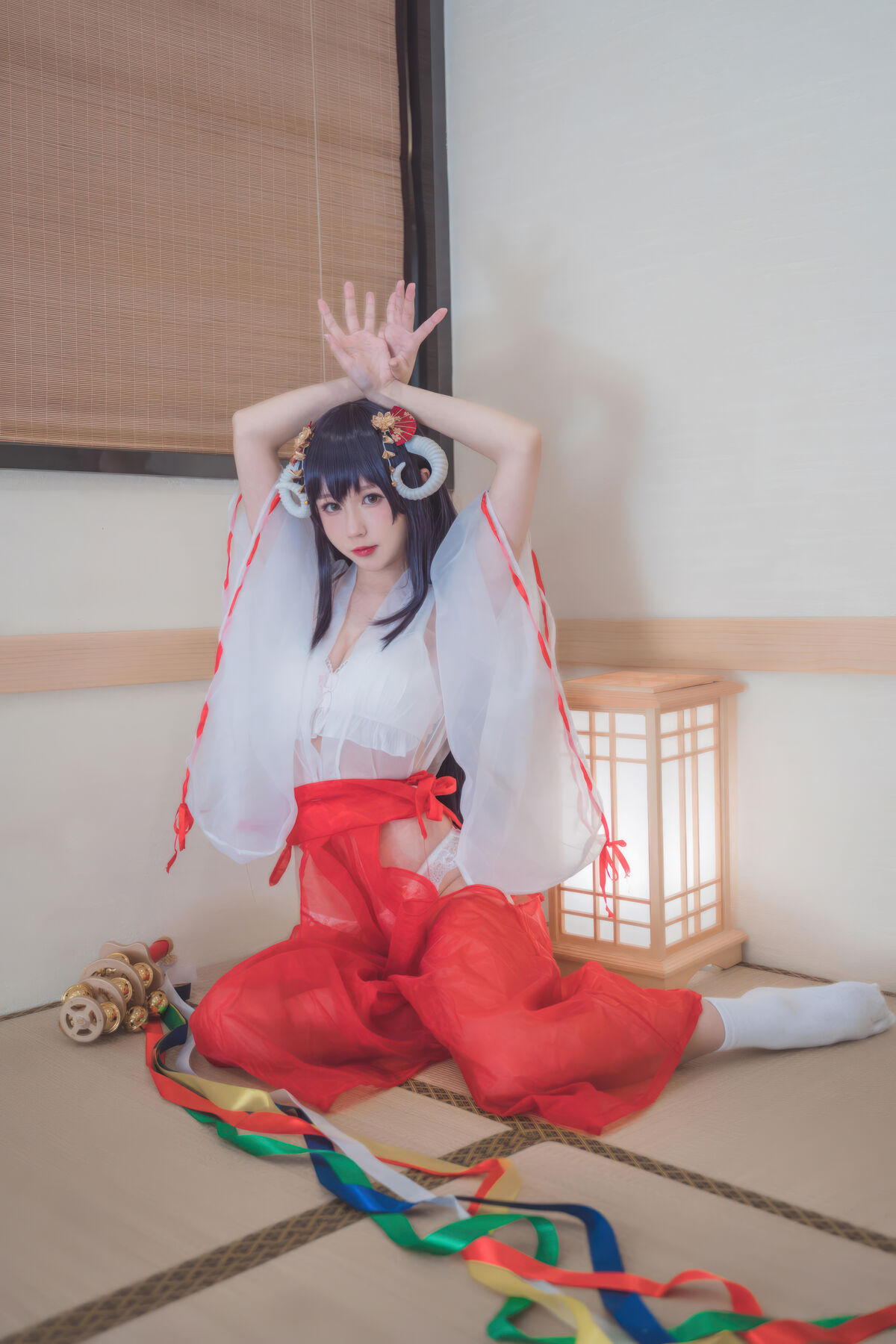 Coser@ Saionji Nanga - Transparent Miko (31P) Coser@ Saionji Nanga - Transparent Miko (31P)