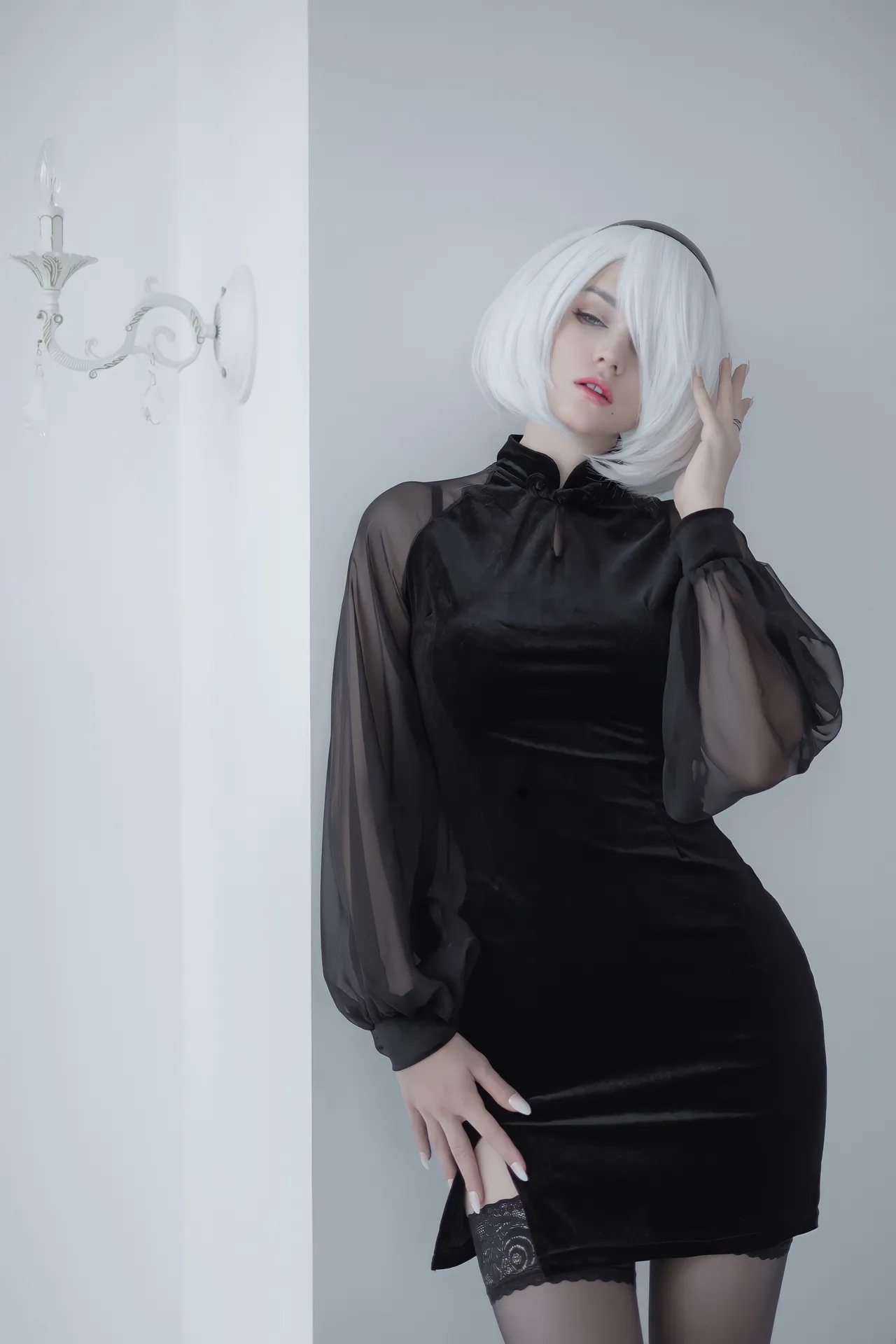 Shirogane-Sama - 2B in Black Dress Shirogane-Sama - 2B in Black Dress