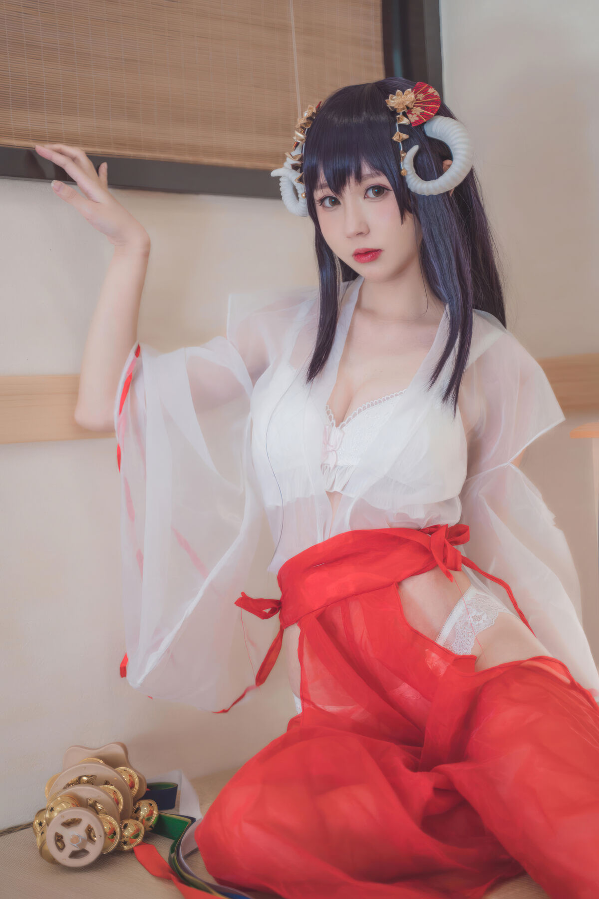 Coser@ Saionji Nanga - Transparent Miko (31P) Coser@ Saionji Nanga - Transparent Miko (31P)