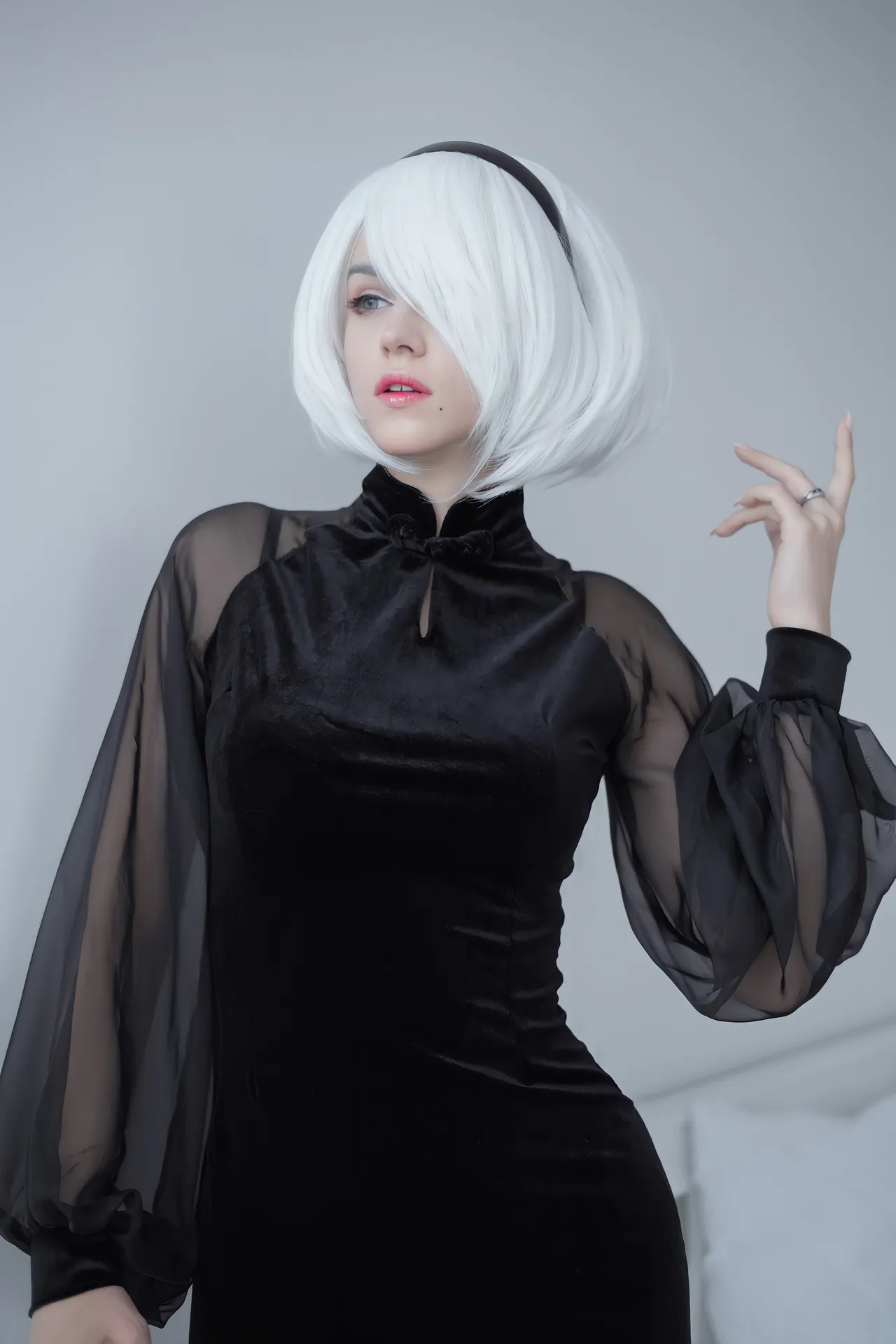 Shirogane-Sama - 2B in Black Dress Shirogane-Sama - 2B in Black Dress