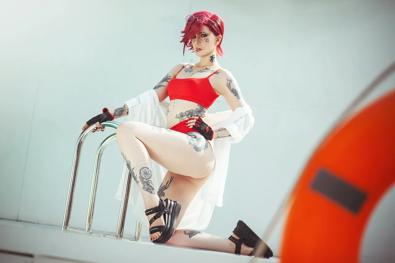 Echi Tornado, Martina The Witch, Daria Hime, Kirik, Bellatrix Aiden & Lolipop - League of Legends Swimsuit team Echi Tornado, Martina The Witch, Daria Hime, Kirik, Bellatrix Aiden & Lolipop - League of Legends Swimsuit team