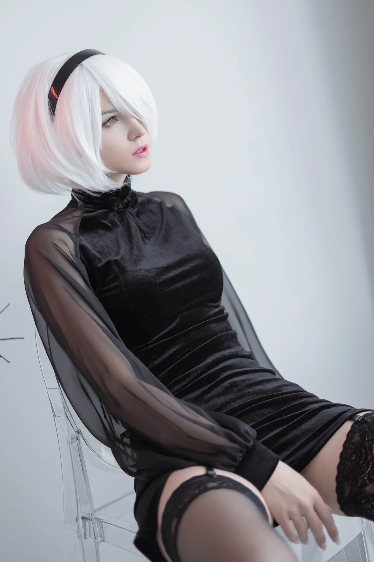 Shirogane-Sama - 2B in Black Dress Shirogane-Sama - 2B in Black Dress