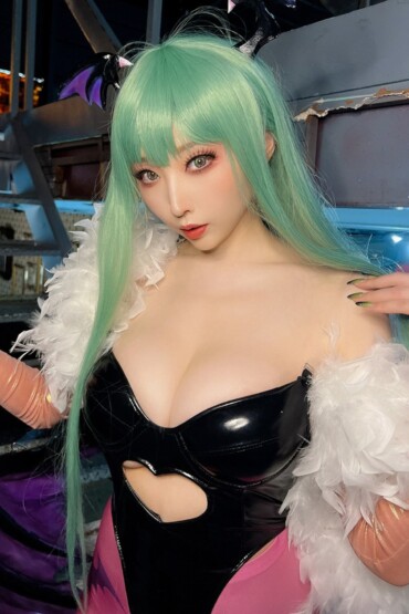 Coser@Reku Momoiro 桃色れく - Morrigan Aensland Part3 9 Coser@Reku Momoiro 桃色れく - Morrigan Aensland Part3