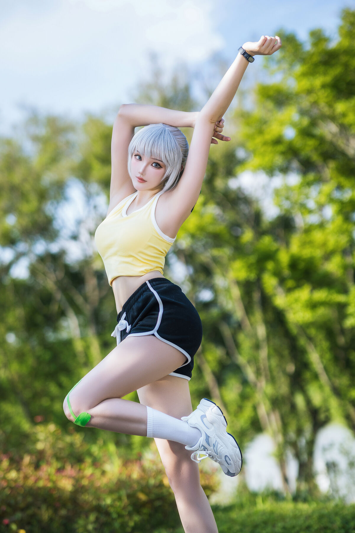 Coser@ Guashi Sauce - Spirit Cage - Bai Yuekui Sportswear (16P) Coser@ Guashi Sauce - Spirit Cage - Bai Yuekui Sportswear (16P)