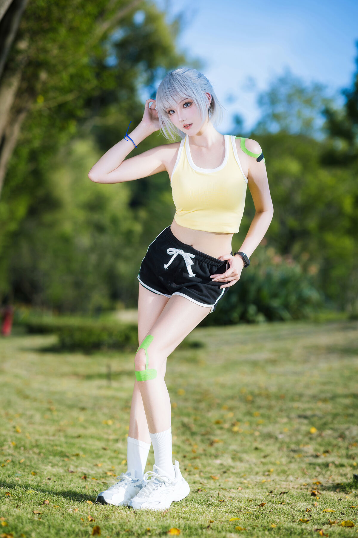 Coser@ Guashi Sauce - Spirit Cage - Bai Yuekui Sportswear (16P) Coser@ Guashi Sauce - Spirit Cage - Bai Yuekui Sportswear (16P)
