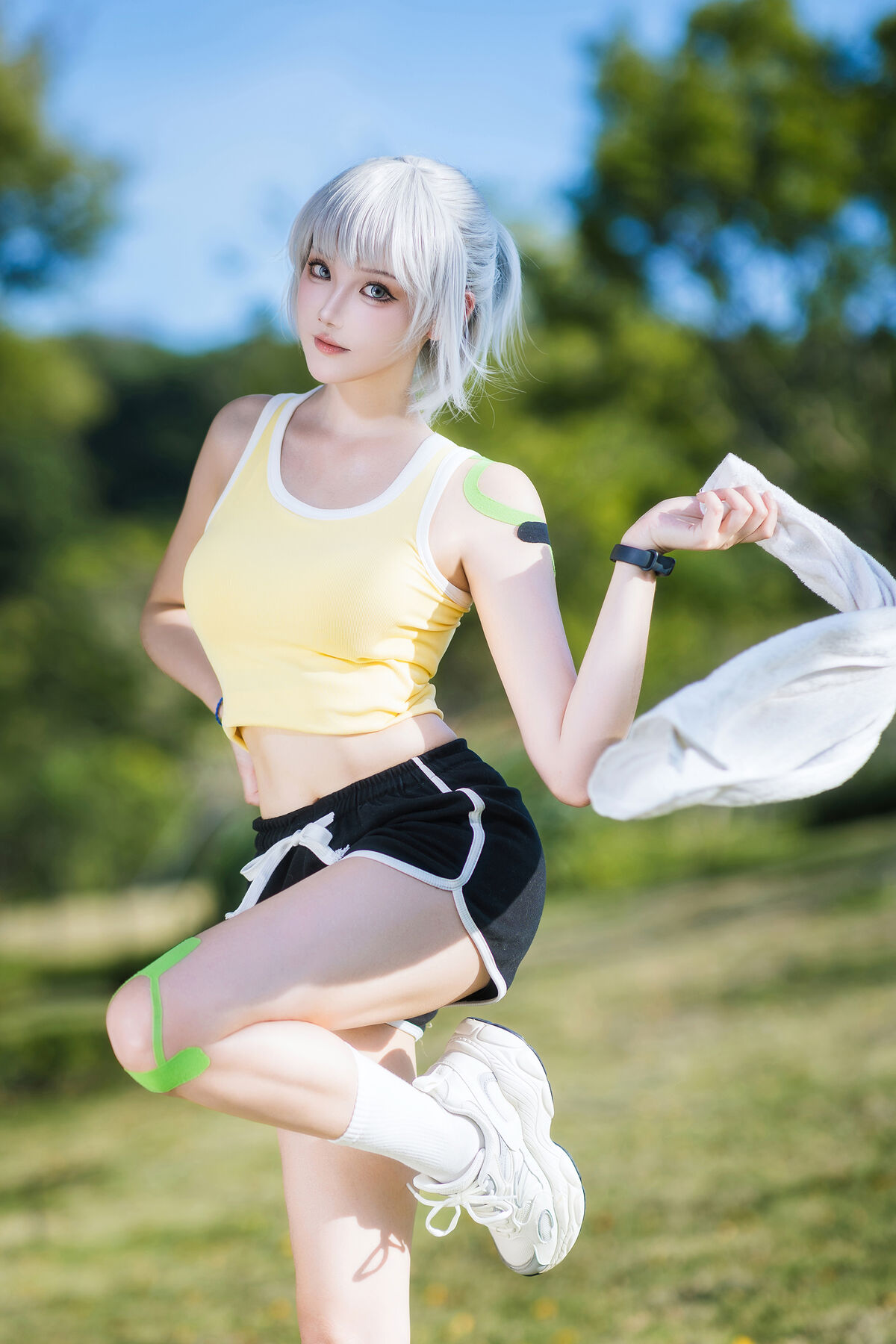 Coser@ Guashi Sauce - Spirit Cage - Bai Yuekui Sportswear (16P) Coser@ Guashi Sauce - Spirit Cage - Bai Yuekui Sportswear (16P)