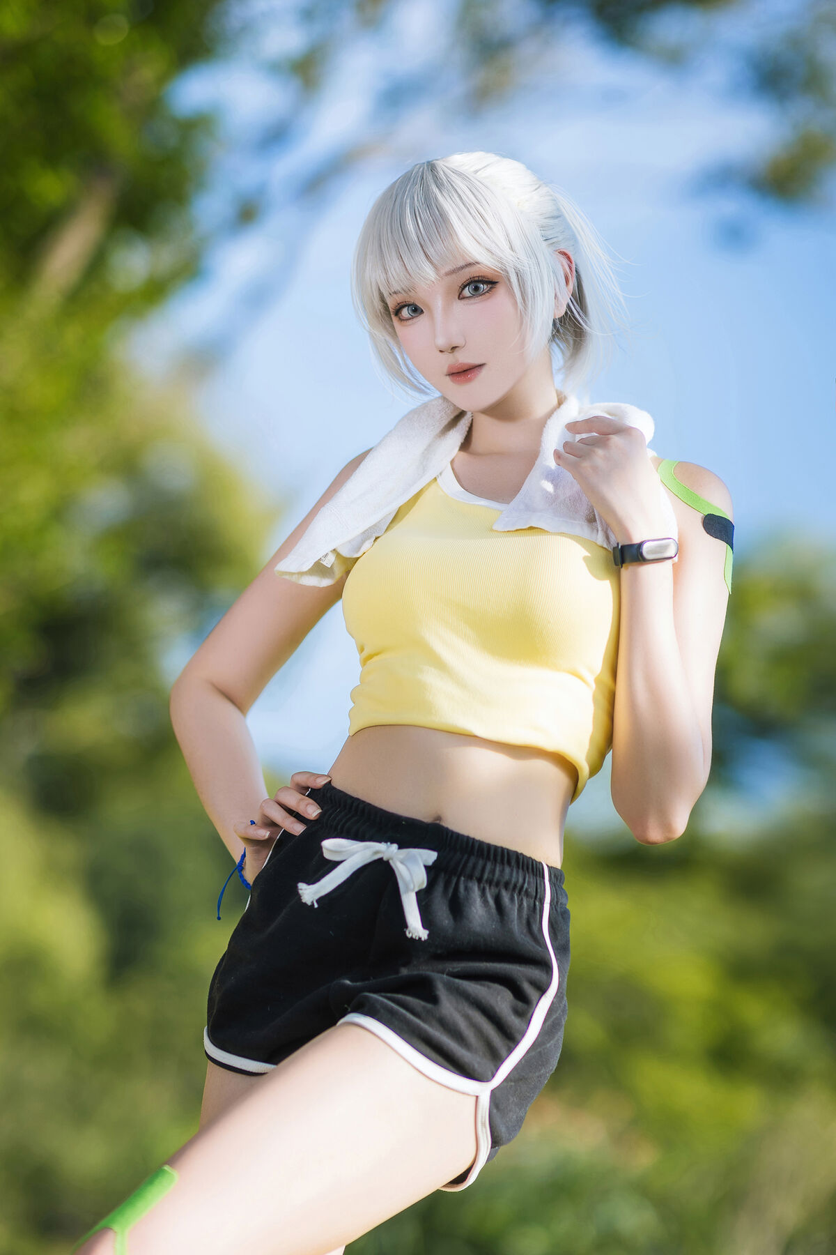 Coser@ Guashi Sauce - Spirit Cage - Bai Yuekui Sportswear (16P) Coser@ Guashi Sauce - Spirit Cage - Bai Yuekui Sportswear (16P)