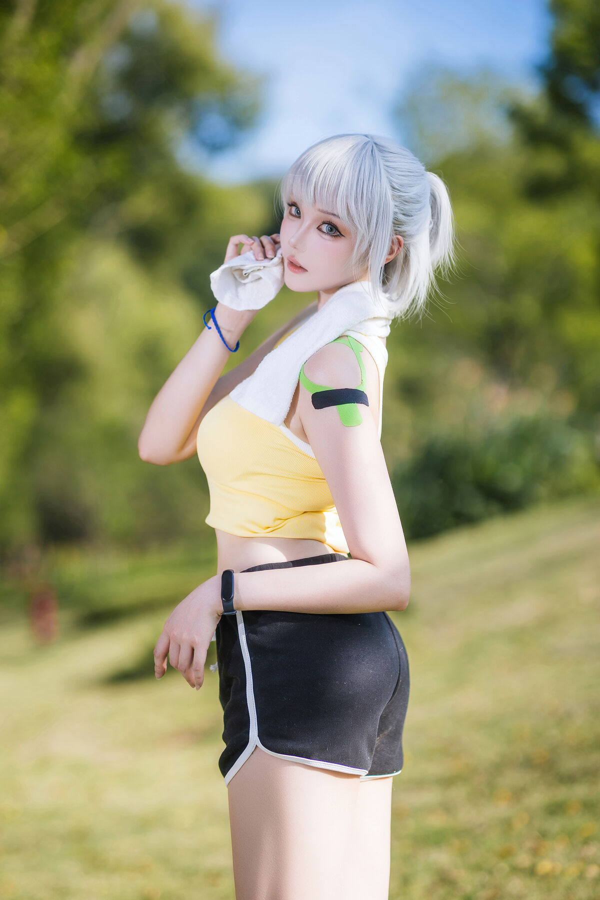 Coser@ Guashi Sauce - Spirit Cage - Bai Yuekui Sportswear (16P) Coser@ Guashi Sauce - Spirit Cage - Bai Yuekui Sportswear (16P)