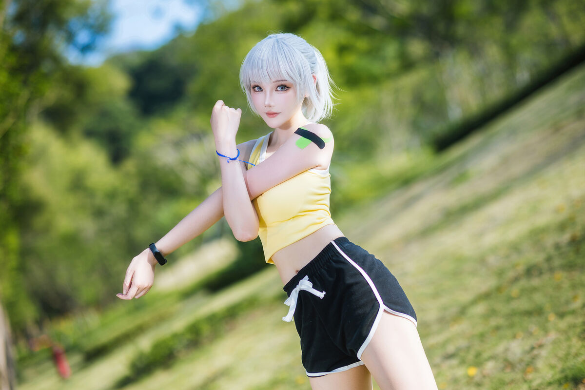 Coser@ Guashi Sauce - Spirit Cage - Bai Yuekui Sportswear (16P) Coser@ Guashi Sauce - Spirit Cage - Bai Yuekui Sportswear (16P)
