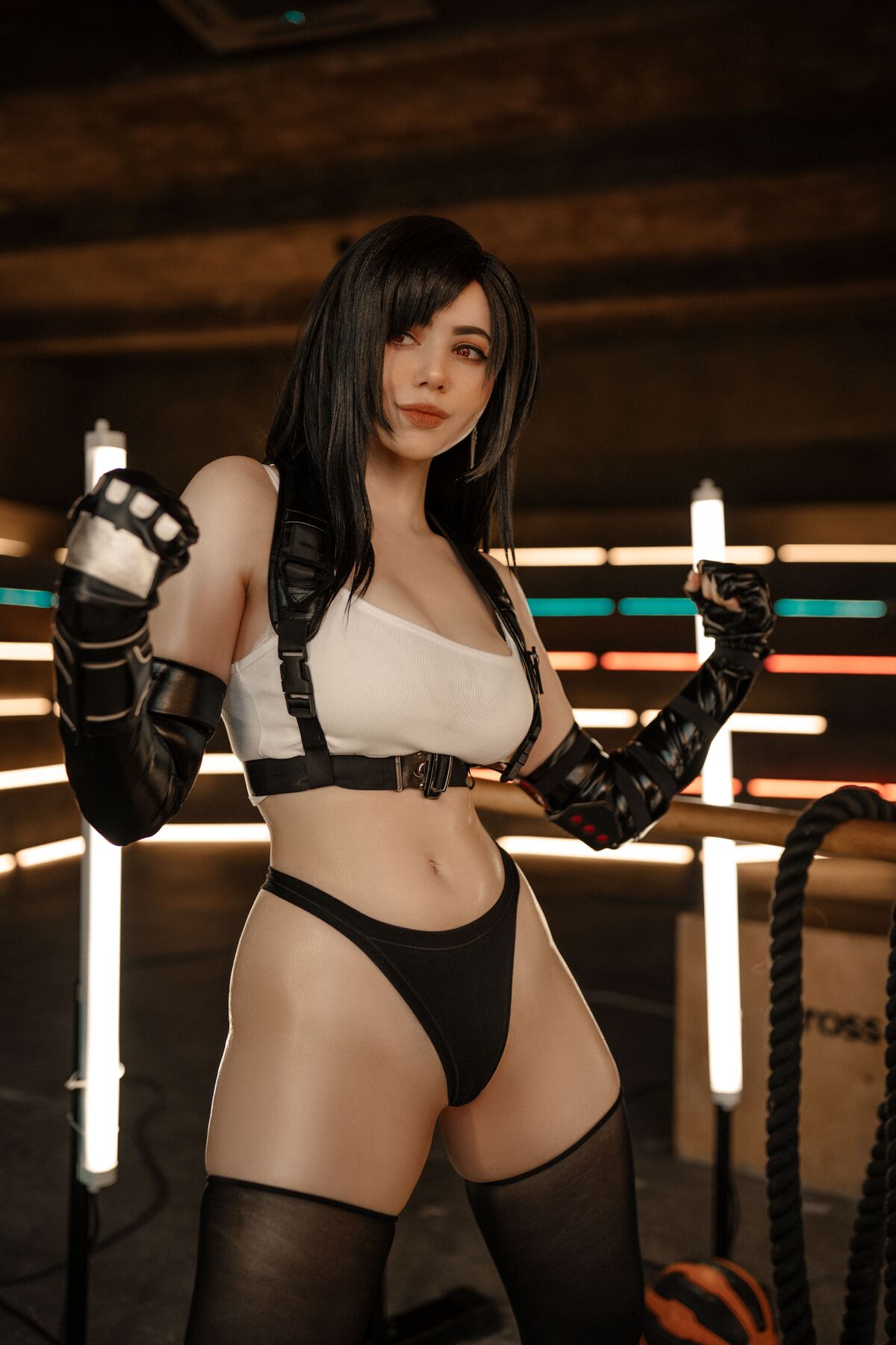 Coser@Alina Becker - Tifa Gym V2 (50P) Coser@Alina Becker - Tifa Gym V2 (50P)