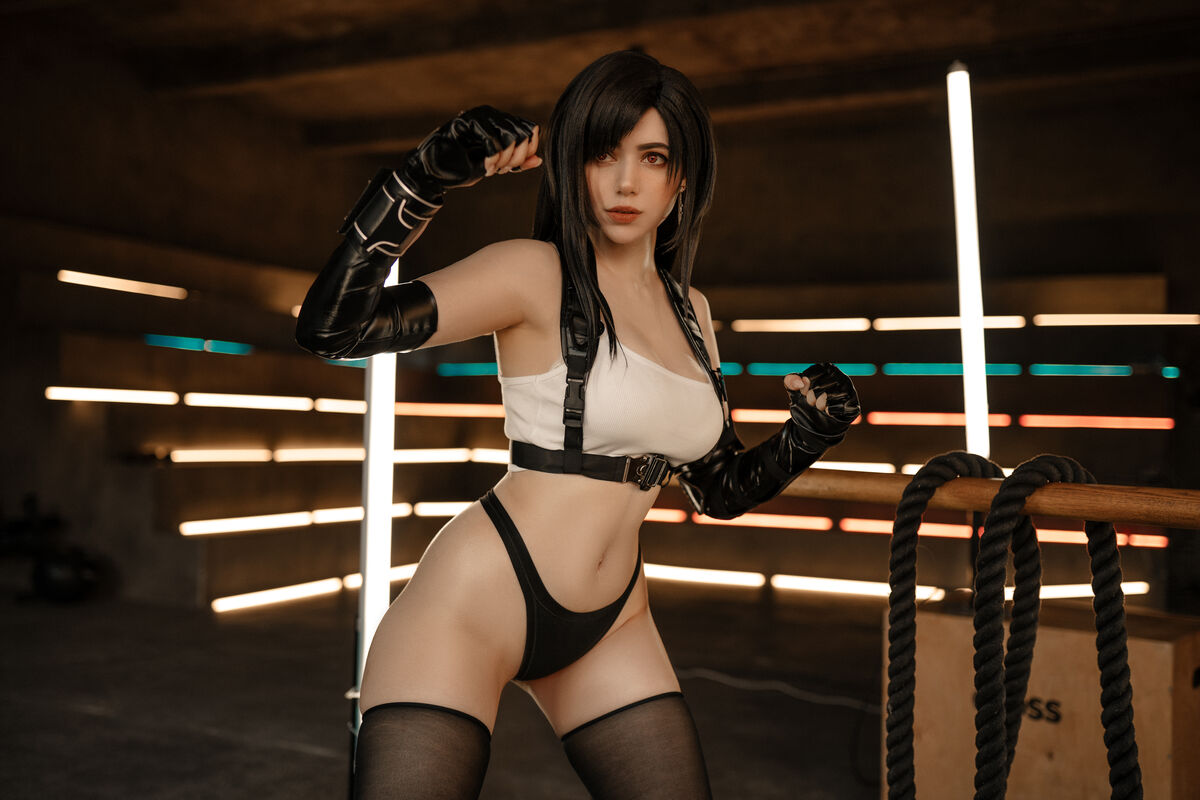 Coser@Alina Becker - Tifa Gym V2 (50P) Coser@Alina Becker - Tifa Gym V2 (50P)