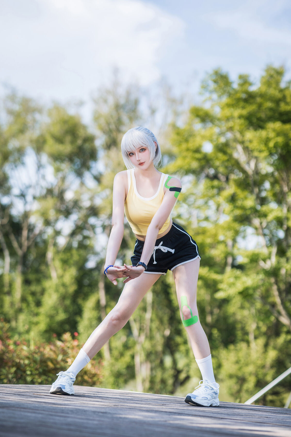 Coser@ Guashi Sauce - Spirit Cage - Bai Yuekui Sportswear (16P) Coser@ Guashi Sauce - Spirit Cage - Bai Yuekui Sportswear (16P)