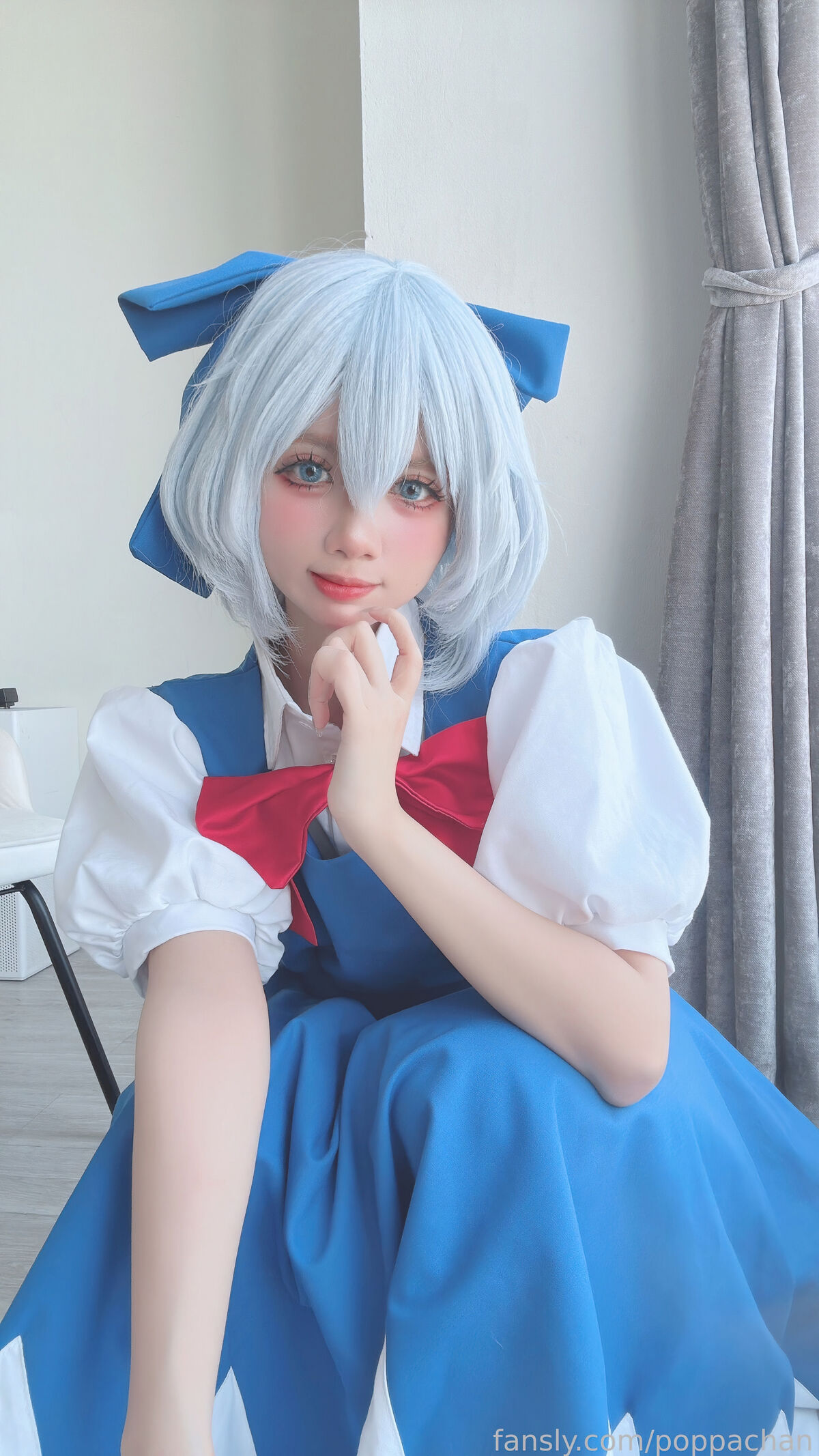 Coser@PoppaChan - Cirno (31P) Coser@PoppaChan - Cirno (31P)