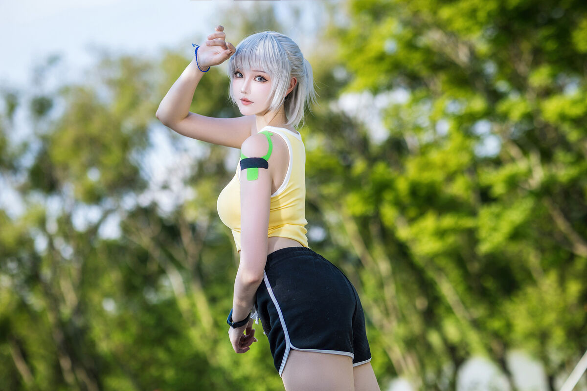 Coser@ Guashi Sauce - Spirit Cage - Bai Yuekui Sportswear (16P) Coser@ Guashi Sauce - Spirit Cage - Bai Yuekui Sportswear (16P)