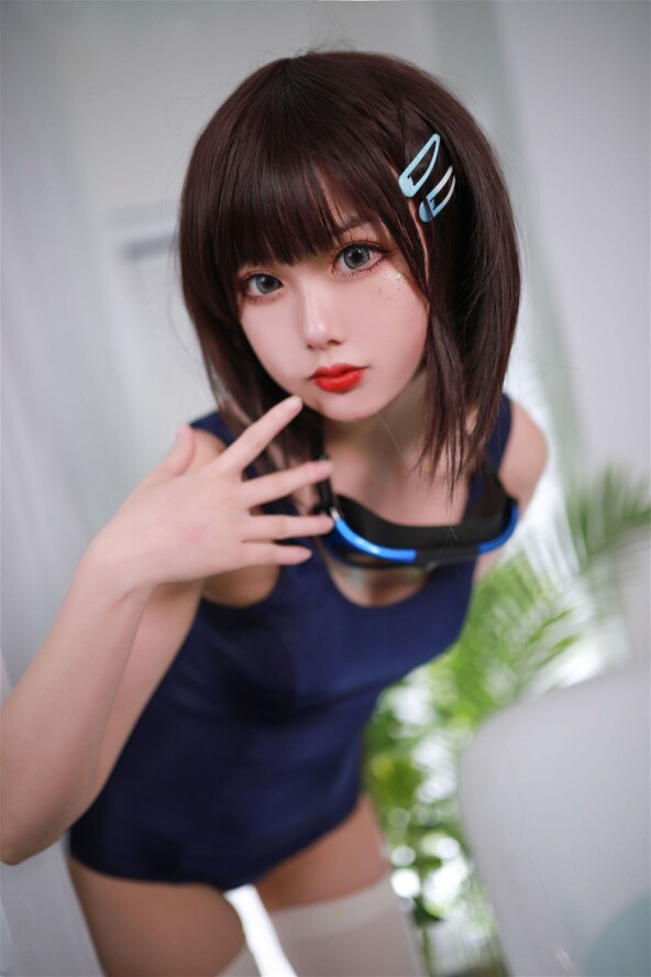 网红Coser@您的蛋蛋 Summer Sun Swimming Outfit bath缸 4 网红Coser@您的蛋蛋 Summer Sun Swimming Outfit bath缸