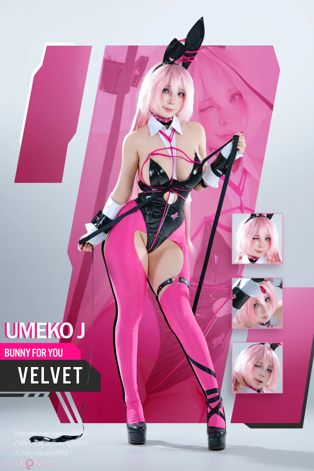 Coser@UmekoJ: Velvet Sensual Rabbit 「NIKKE」 (72 photos + 8 videos) Coser@UmekoJ: Velvet Sensual Rabbit 「NIKKE」 (72 photos + 8 videos)