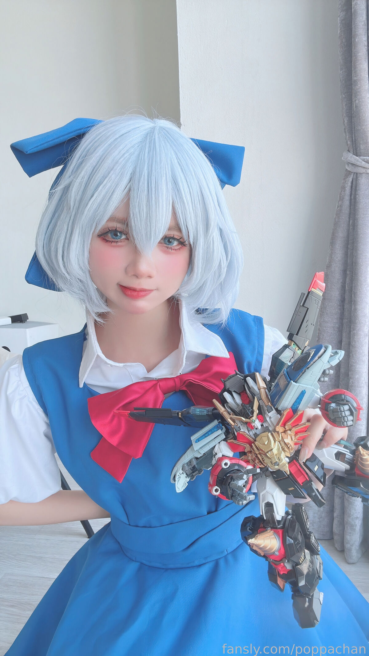 Coser@PoppaChan - Cirno (31P) Coser@PoppaChan - Cirno (31P)
