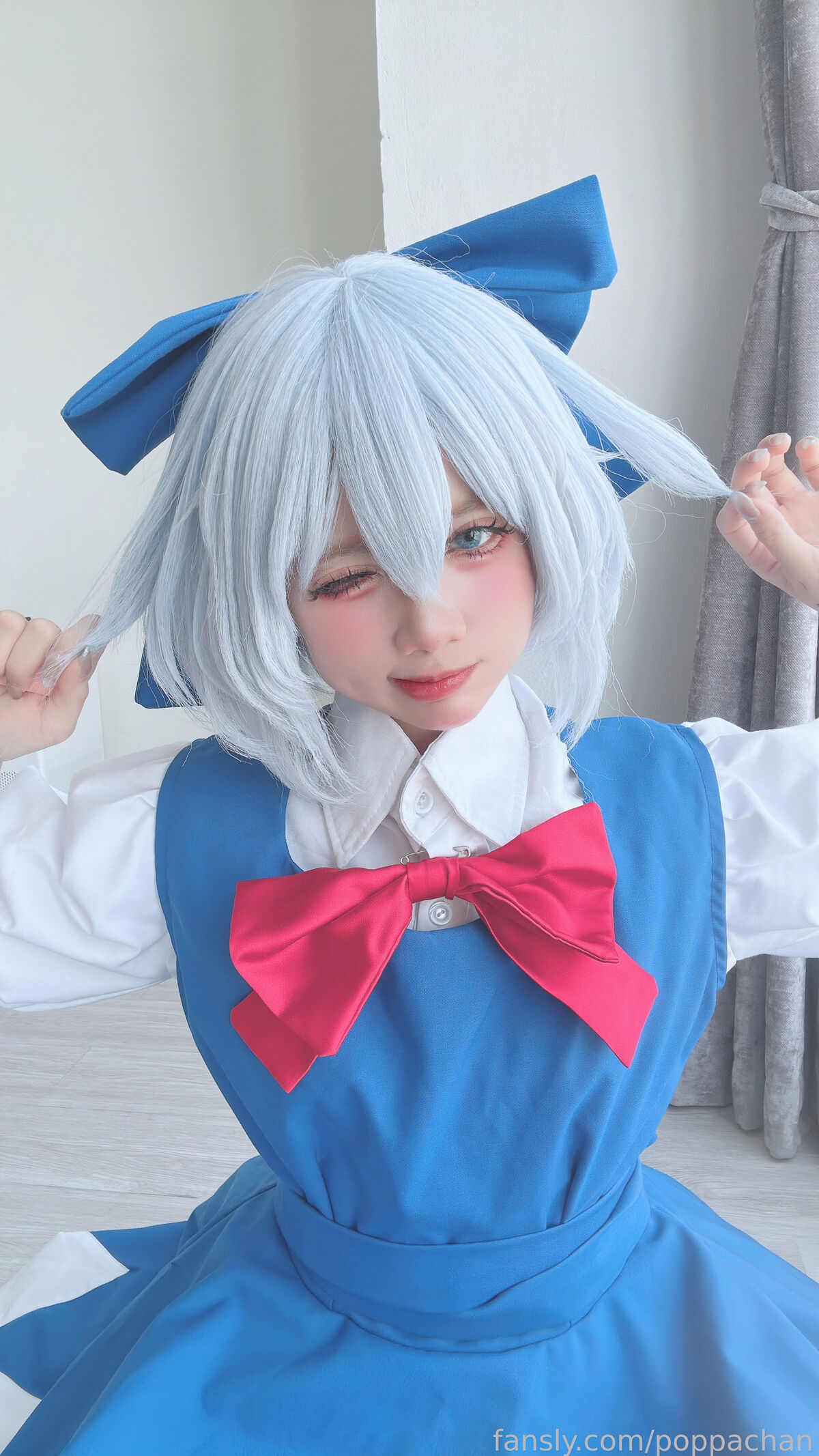 Coser@PoppaChan - Cirno (31P) Coser@PoppaChan - Cirno (31P)