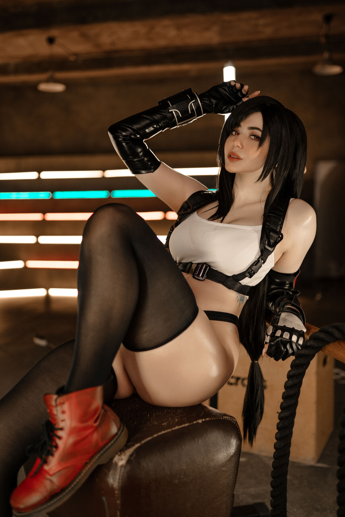 Coser@Alina Becker - Tifa Gym V2 (50P) Coser@Alina Becker - Tifa Gym V2 (50P)