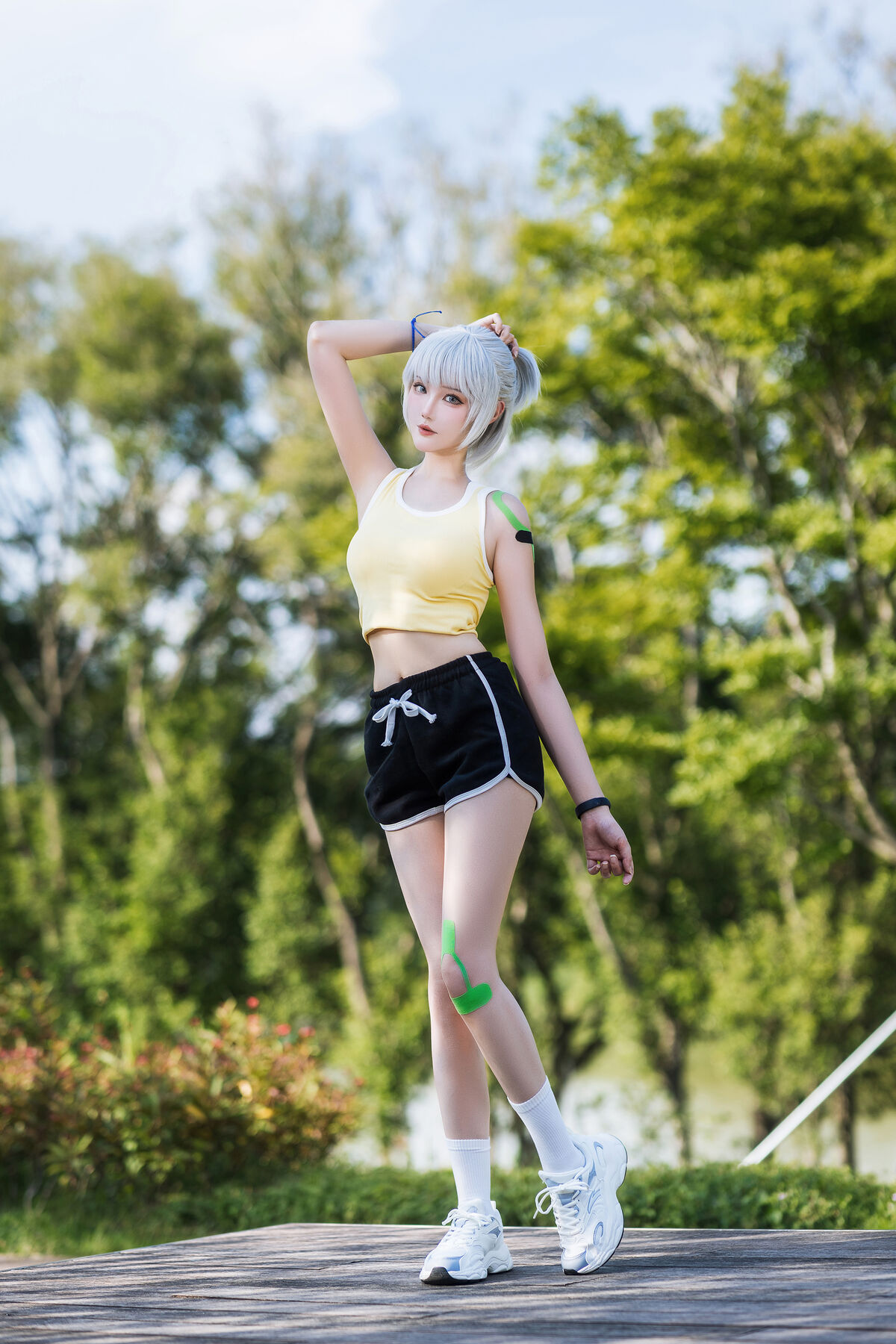 Coser@ Guashi Sauce - Spirit Cage - Bai Yuekui Sportswear (16P) Coser@ Guashi Sauce - Spirit Cage - Bai Yuekui Sportswear (16P)