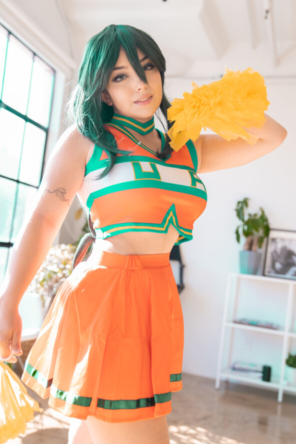 Serinide - Cheerleader Tsuyu 8 Serinide - Cheerleader Tsuyu