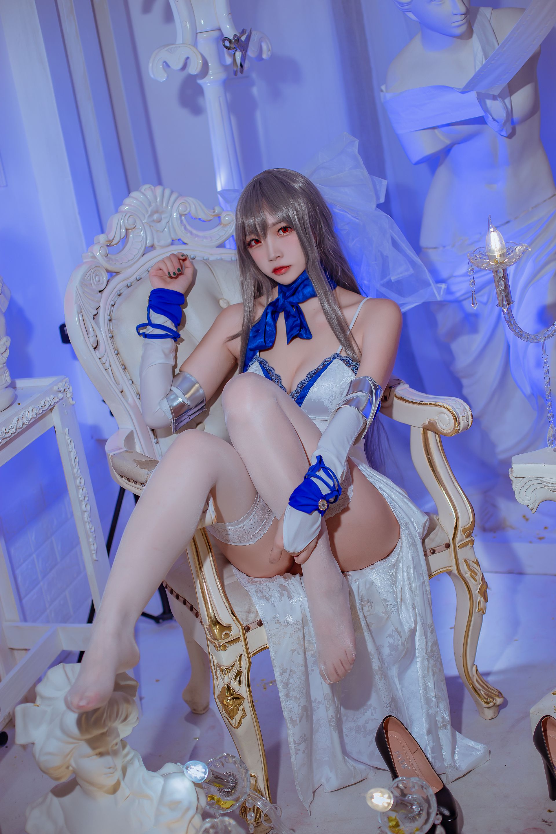 网红 Coser@ Nisa Nisa Heki-hee 蓝 线 Road Yi Kyu-Kyubo 网红 Coser@ Nisa Nisa Heki-hee 蓝 线 Road Yi Kyu-Kyubo