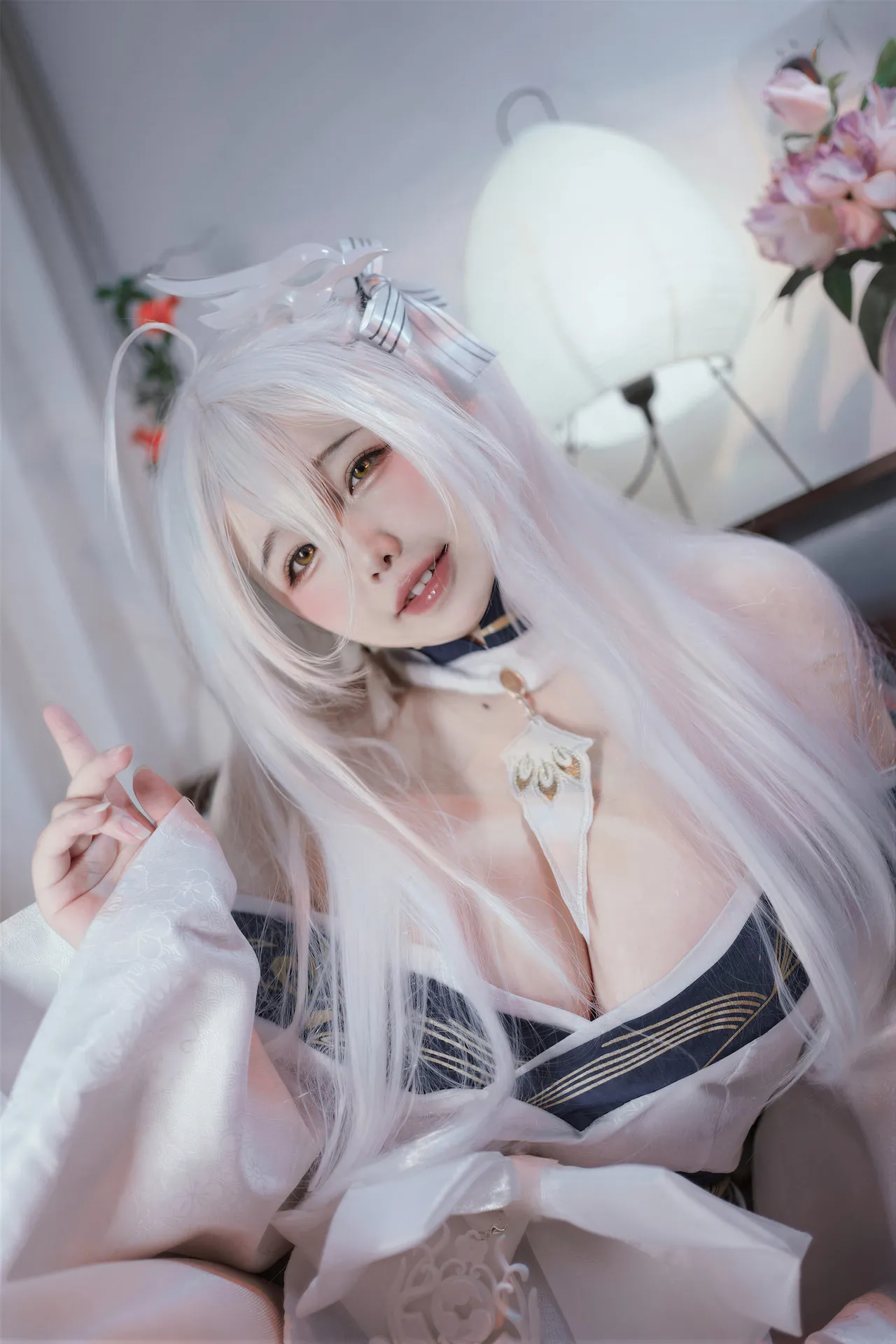 Aban is very happy today – Azur Lane Hakuhou kimono Aban is very happy today – Azur Lane Hakuhou kimono