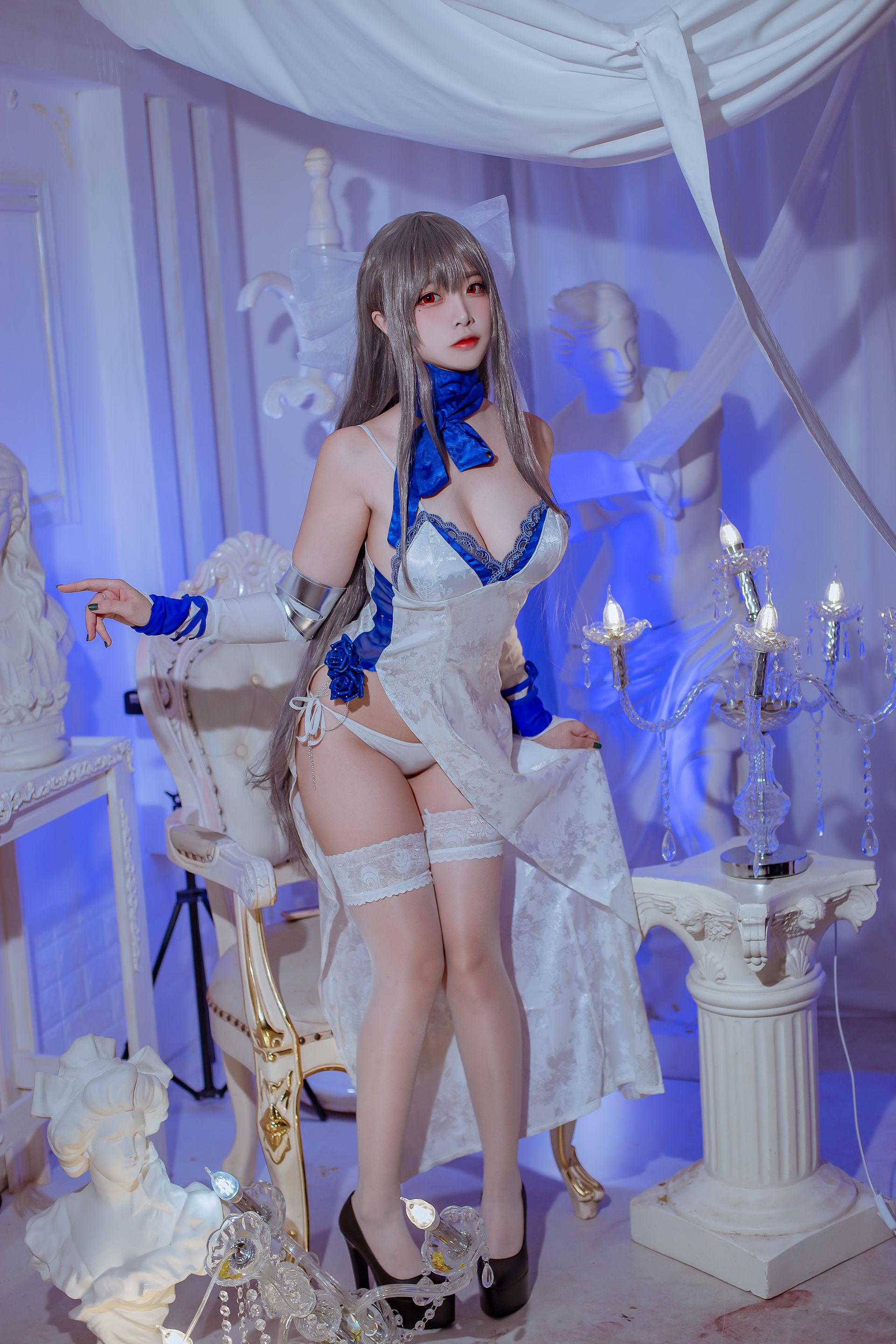 网红 Coser@ Nisa Nisa Heki-hee 蓝 线 Road Yi Kyu-Kyubo 网红 Coser@ Nisa Nisa Heki-hee 蓝 线 Road Yi Kyu-Kyubo