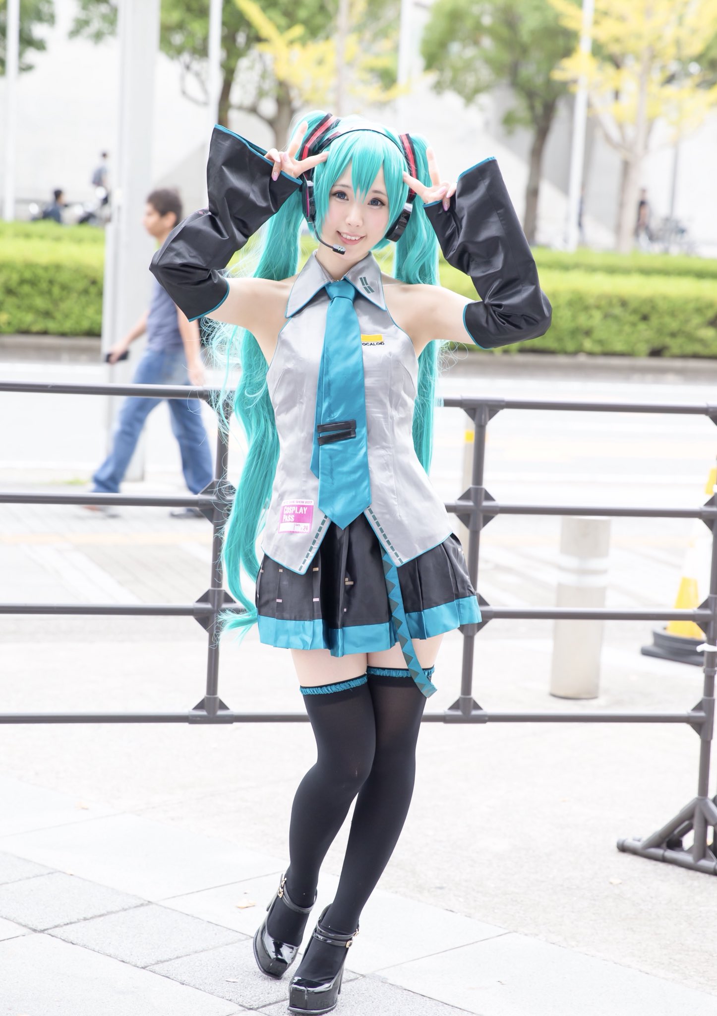 【TGS Tokyo Game Show 2017】Kururu Kurasaka (Vocaloid, Hatsune Miku) Cosplay Image Summary 【TGS Tokyo Game Show 2017】Kururu Kurasaka (Vocaloid, Hatsune Miku) Cosplay Image Summary