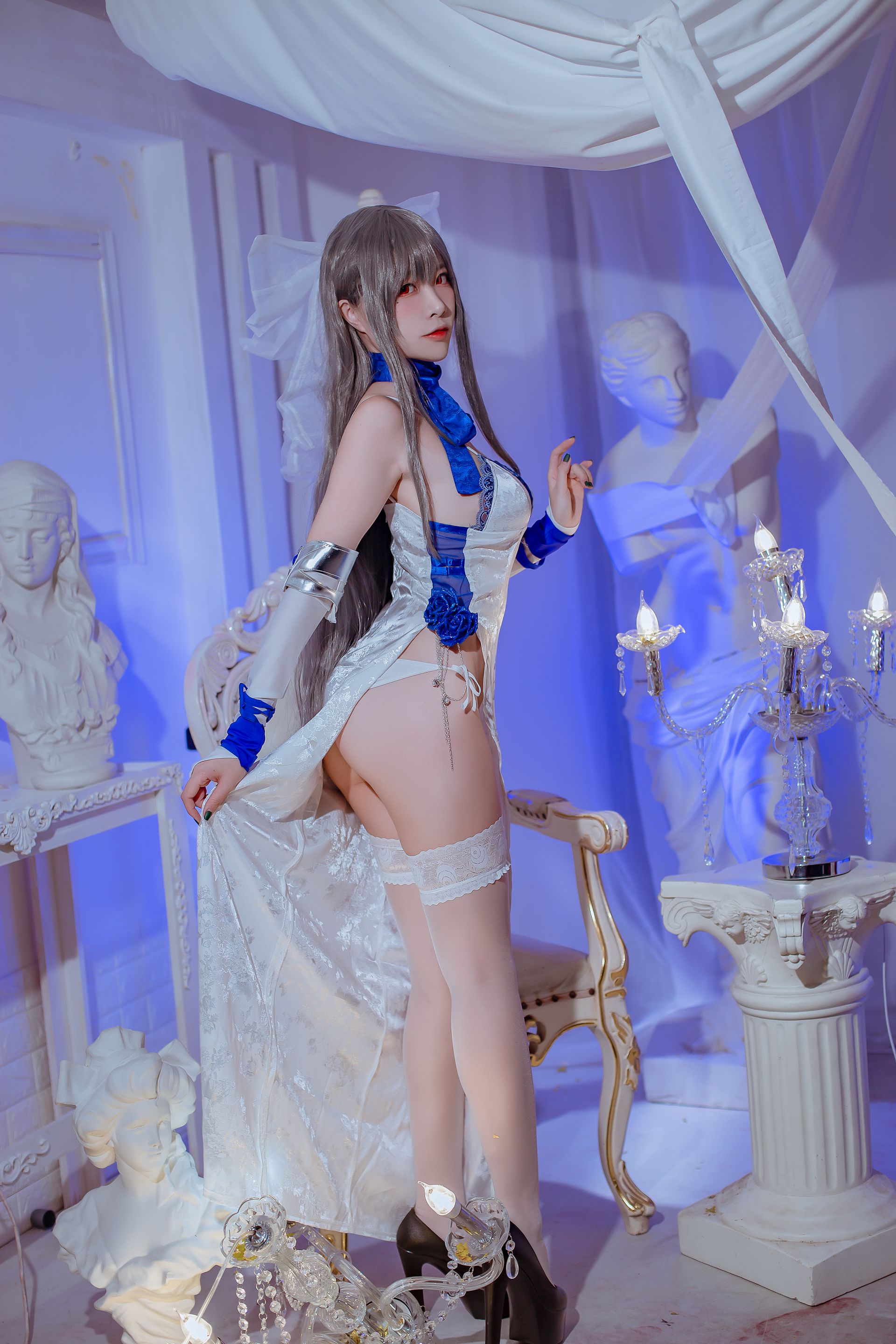 网红 Coser@ Nisa Nisa Heki-hee 蓝 线 Road Yi Kyu-Kyubo 网红 Coser@ Nisa Nisa Heki-hee 蓝 线 Road Yi Kyu-Kyubo