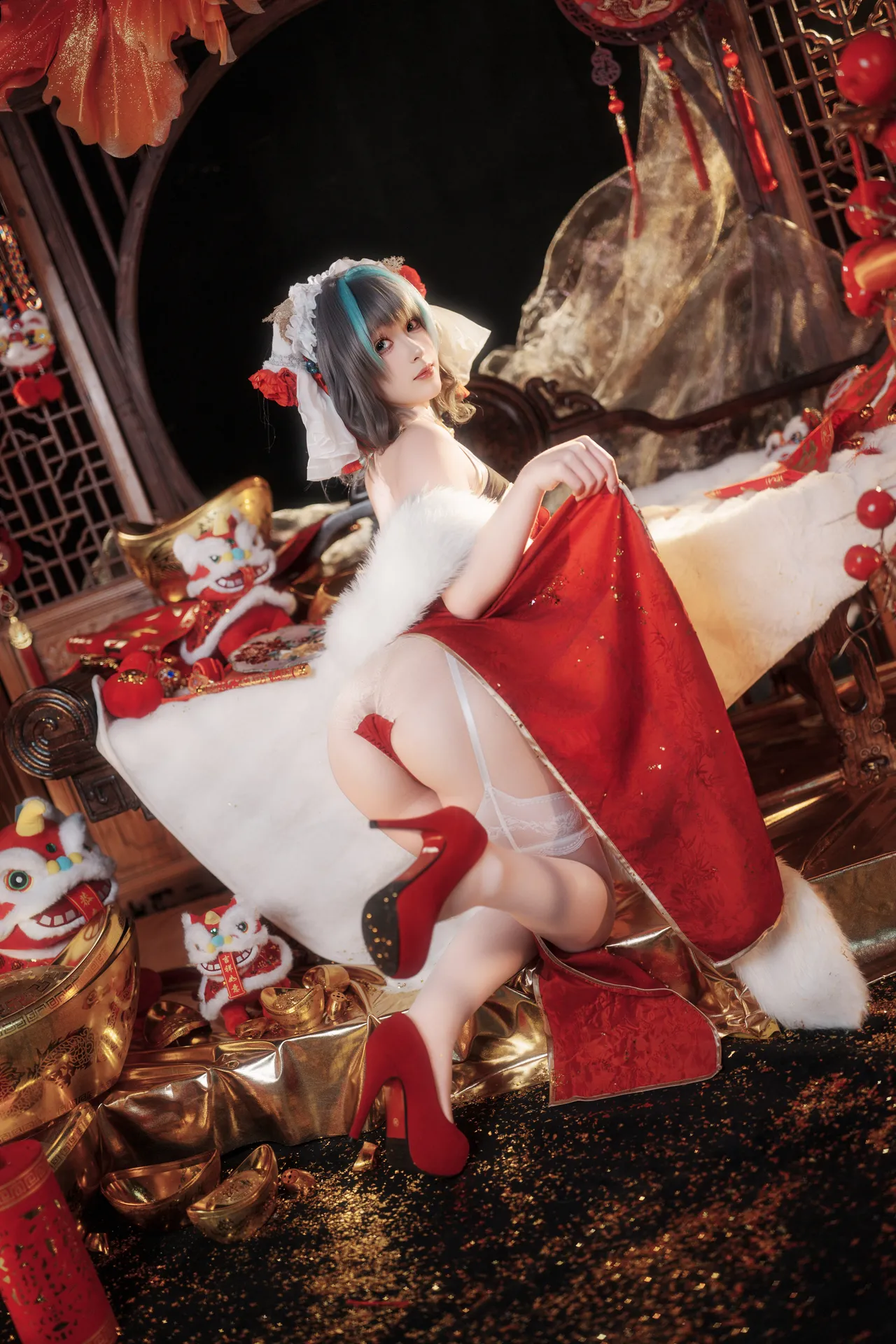 Bangni - Azur Route Cheshire New Year Cheongsam Bangni Bonnie - Azur Route Cheshire New Year Cheongsam Bangni - Azur Route Cheshire New Year Cheongsam Bangni Bonnie - Azur Route Cheshire New Year Cheongsam