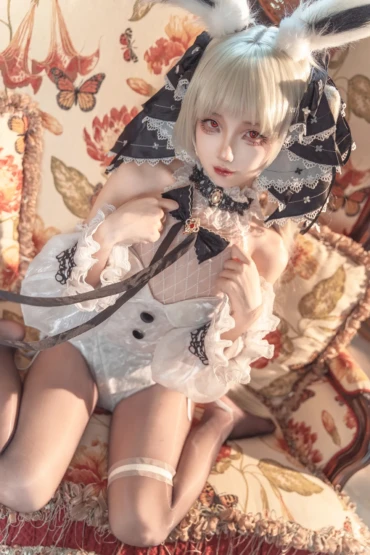 Fox Jiu Jiu - Azur Route Terrifying Fan White Rabbit Girl 9 Fox Jiu Jiu - Azur Route Terrifying Fan White Rabbit Girl