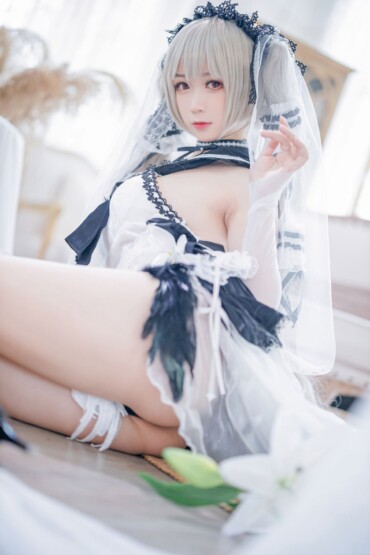 Coser@ Sakura-chan w - Blue Route Awesome Dress (21P) 4 Coser@ Sakura-chan w - Blue Route Awesome Dress (21P)
