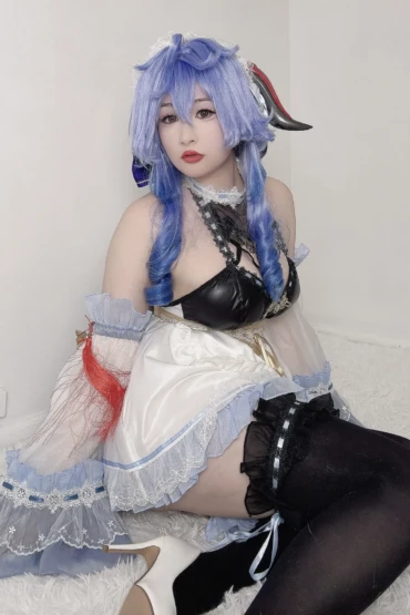 Alliechuu - Maid Ganyu 4 Alliechuu - Maid Ganyu