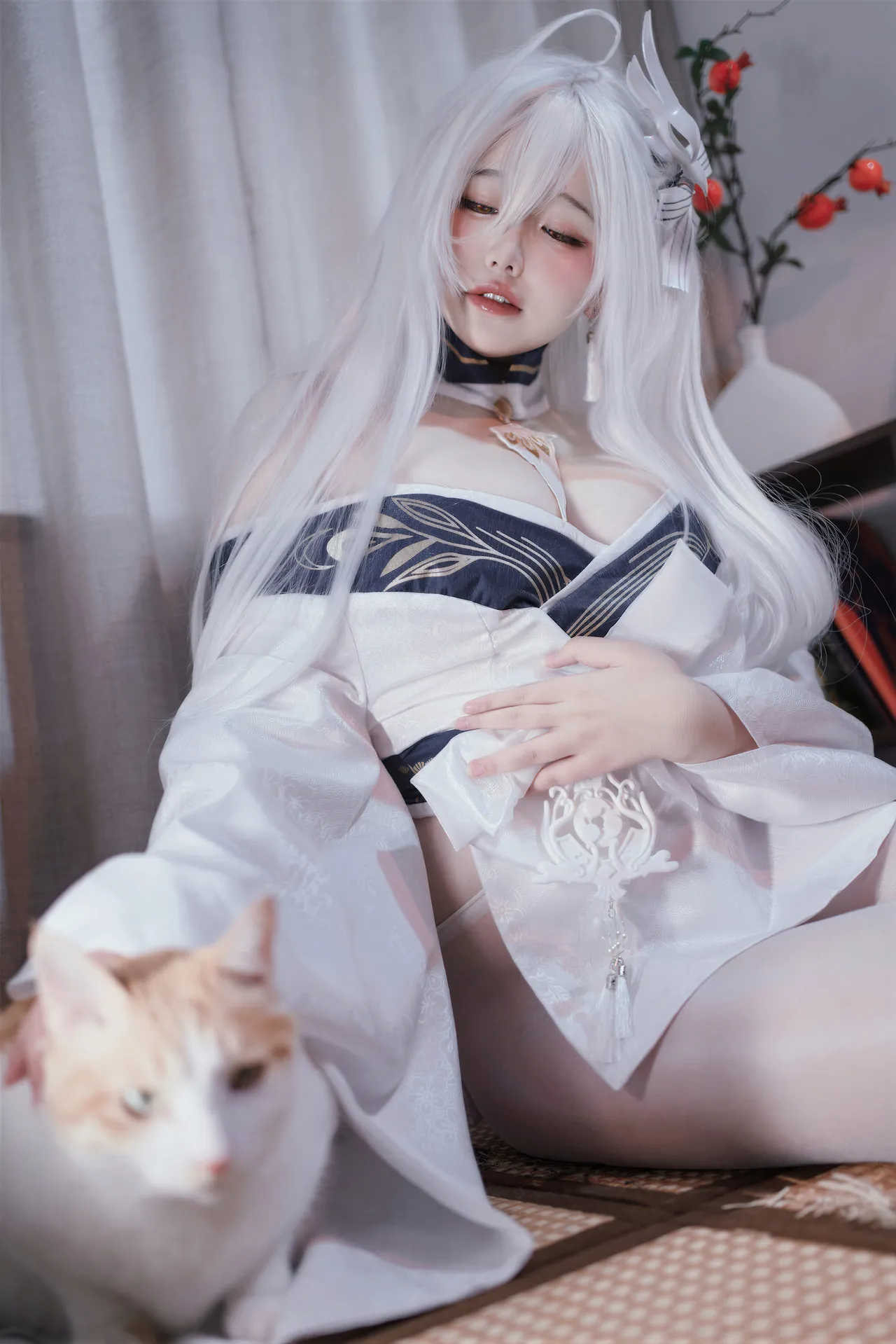 Aban is very happy today – Azur Lane Hakuhou kimono Aban is very happy today – Azur Lane Hakuhou kimono