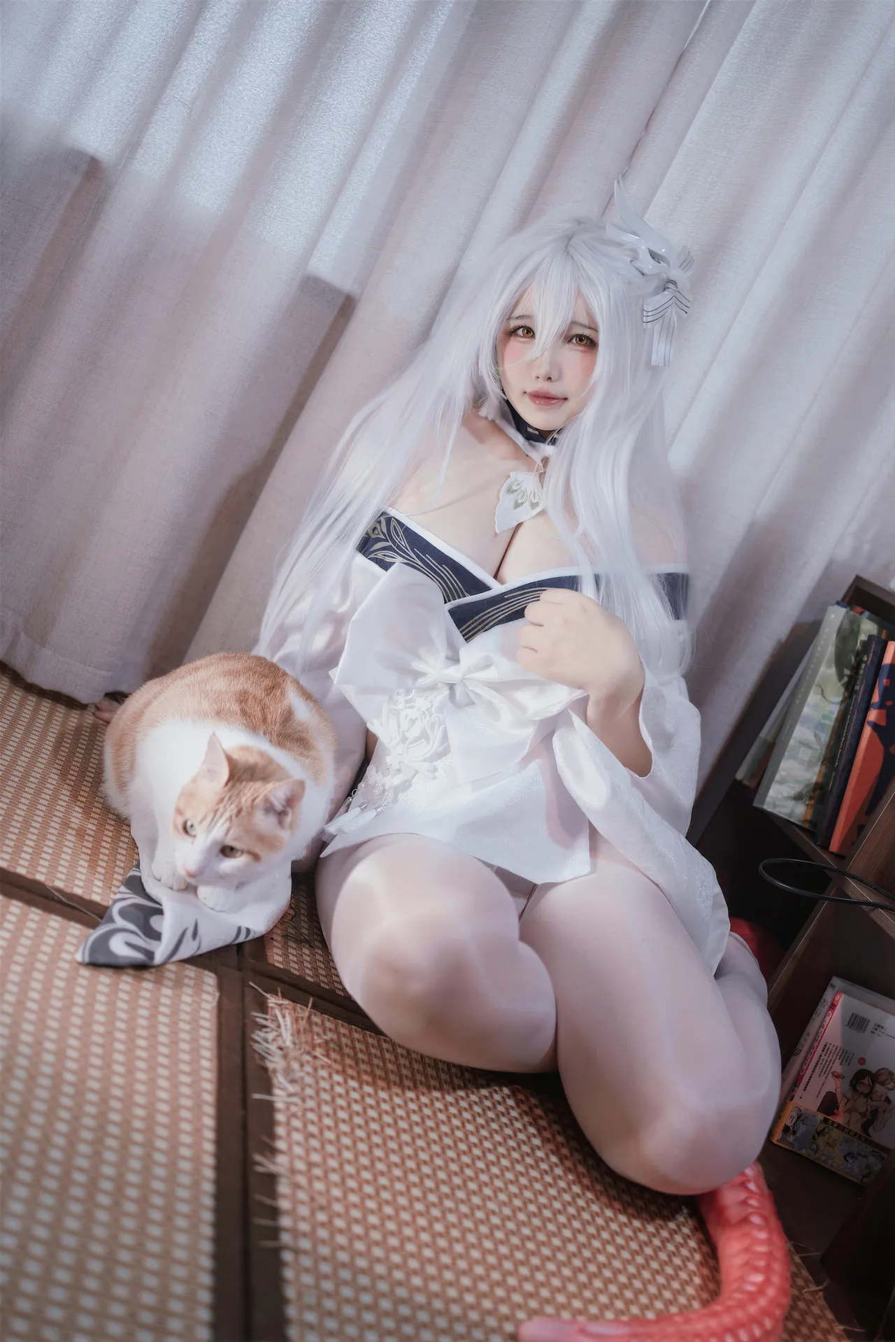 Aban is very happy today – Azur Lane Hakuhou kimono Aban is very happy today – Azur Lane Hakuhou kimono