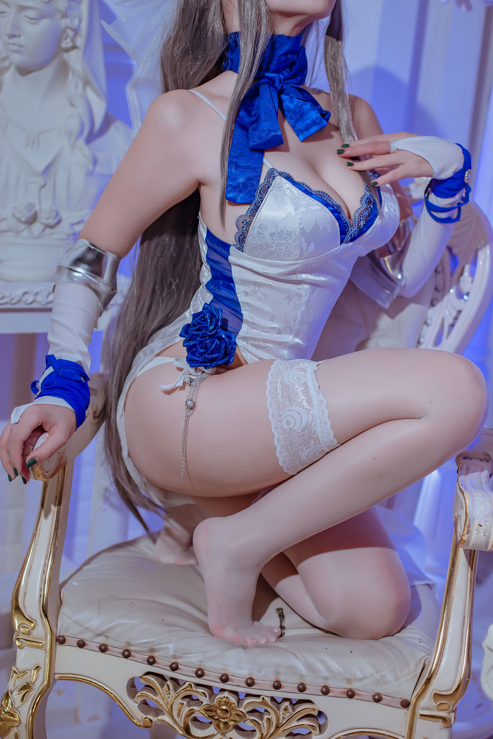 网红 Coser@ Nisa Nisa Heki-hee 蓝 线 Road Yi Kyu-Kyubo 网红 Coser@ Nisa Nisa Heki-hee 蓝 线 Road Yi Kyu-Kyubo