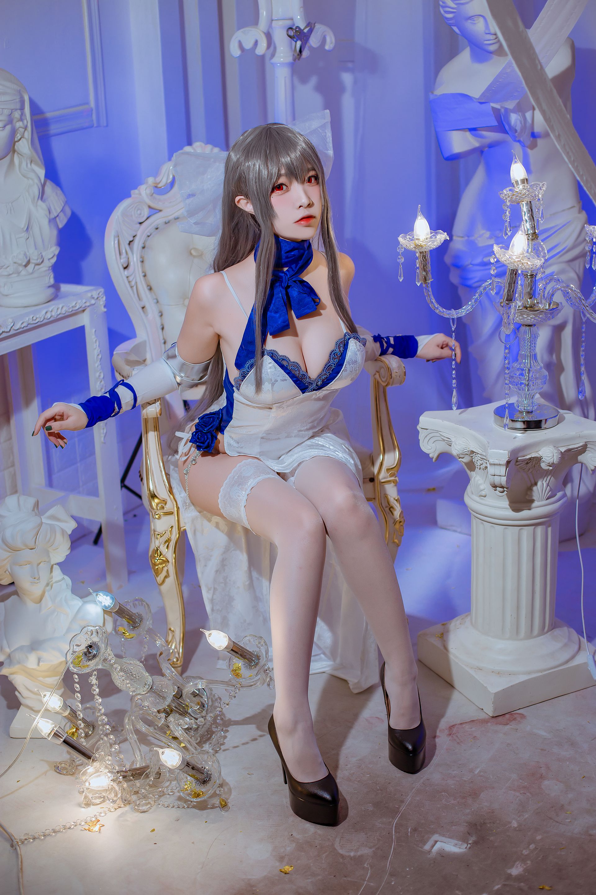 网红 Coser@ Nisa Nisa Heki-hee 蓝 线 Road Yi Kyu-Kyubo 网红 Coser@ Nisa Nisa Heki-hee 蓝 线 Road Yi Kyu-Kyubo