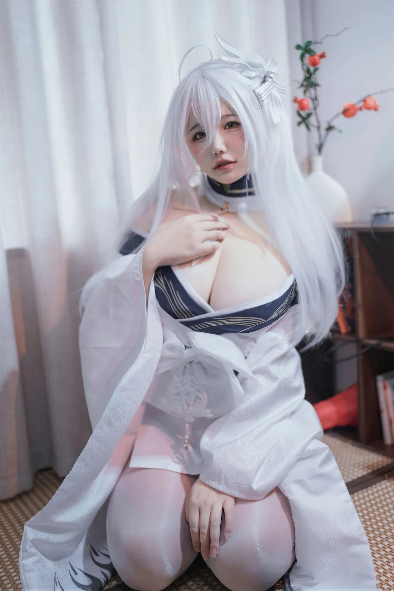 Aban is very happy today – Azur Lane Hakuhou kimono Aban is very happy today – Azur Lane Hakuhou kimono