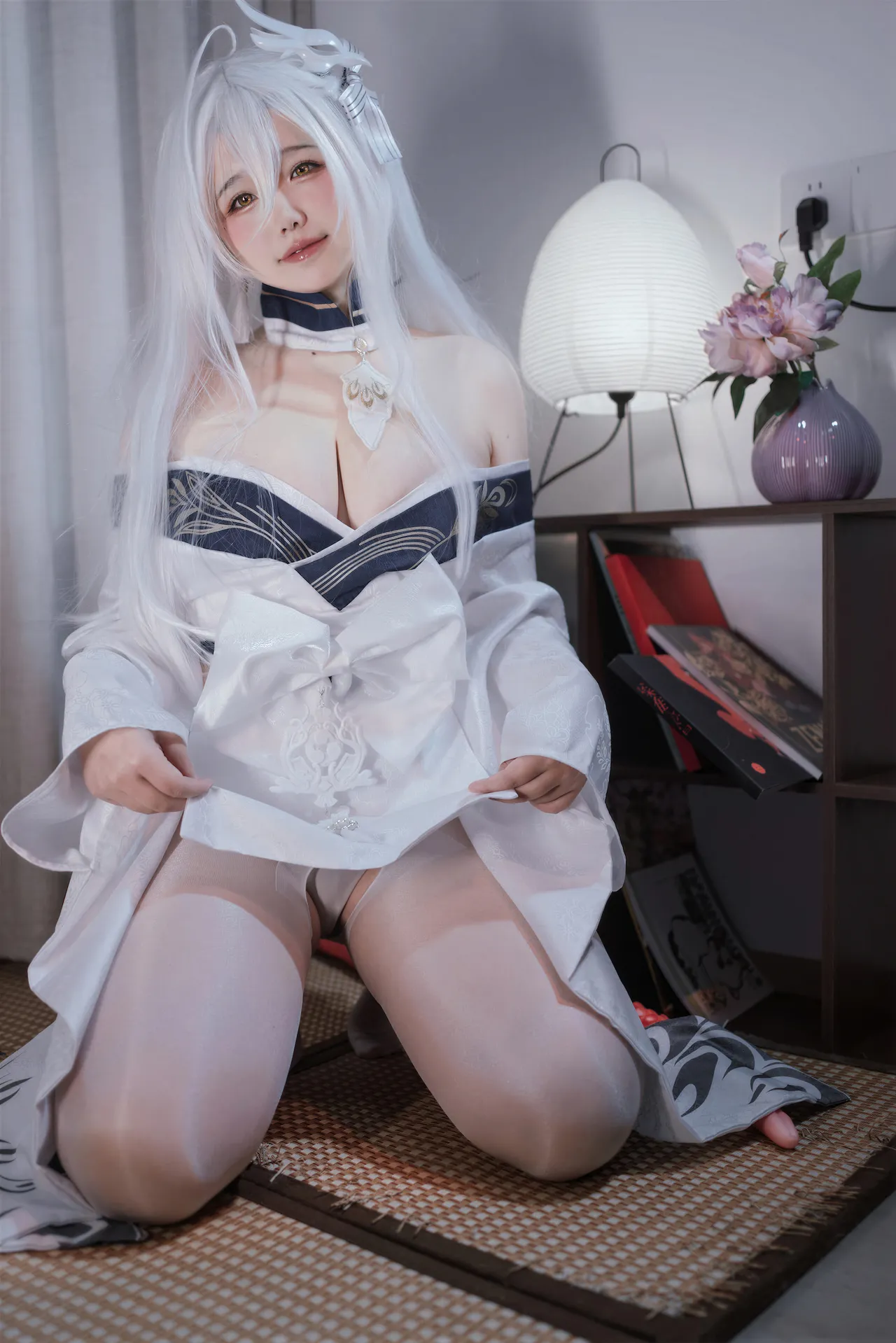 Aban is very happy today – Azur Lane Hakuhou kimono Aban is very happy today – Azur Lane Hakuhou kimono