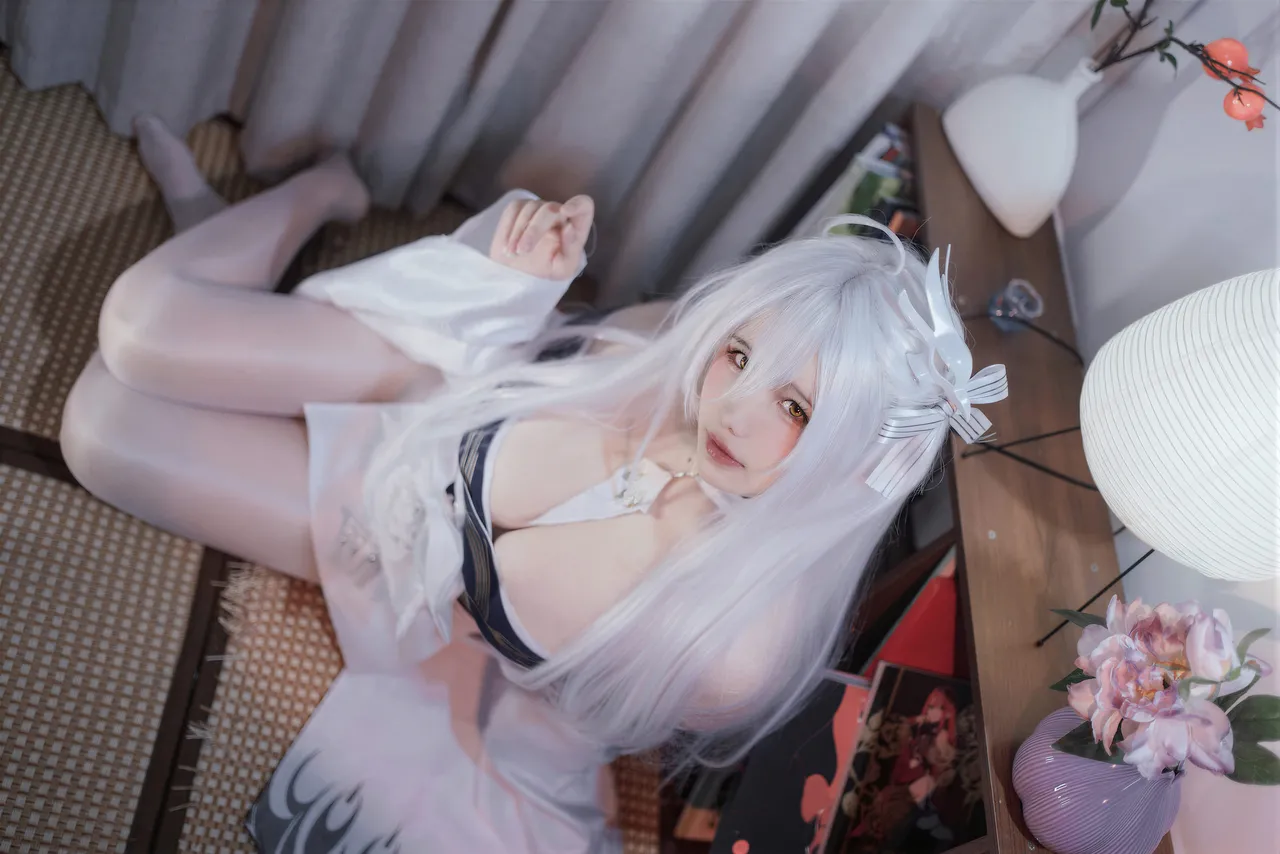 Aban is very happy today – Azur Lane Hakuhou kimono Aban is very happy today – Azur Lane Hakuhou kimono