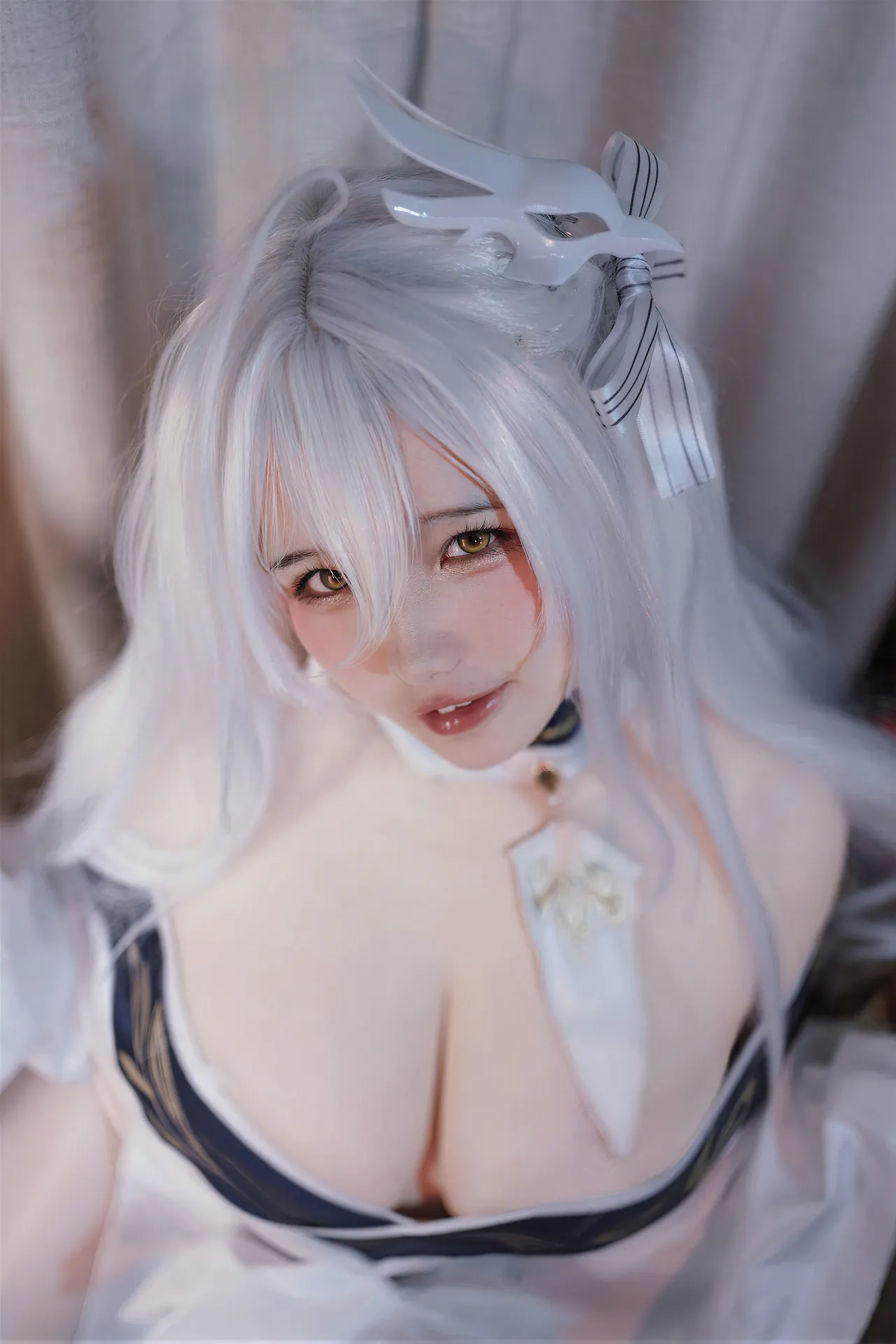 Aban is very happy today – Azur Lane Hakuhou kimono Aban is very happy today – Azur Lane Hakuhou kimono