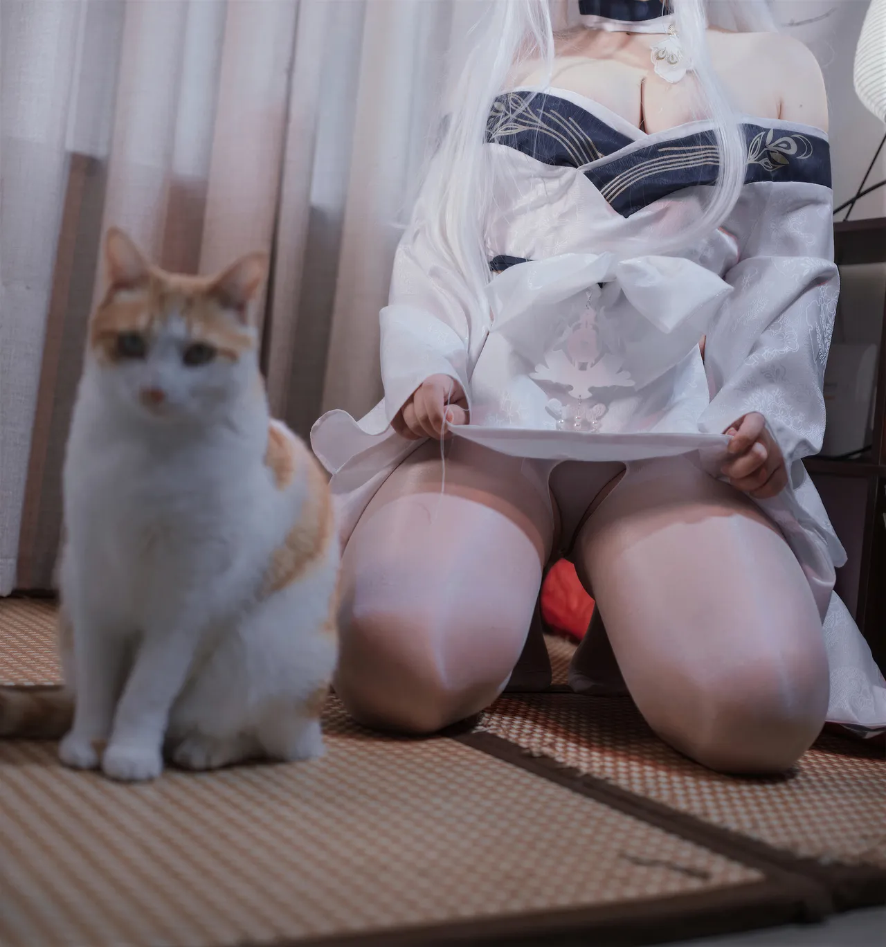 Aban is very happy today – Azur Lane Hakuhou kimono Aban is very happy today – Azur Lane Hakuhou kimono