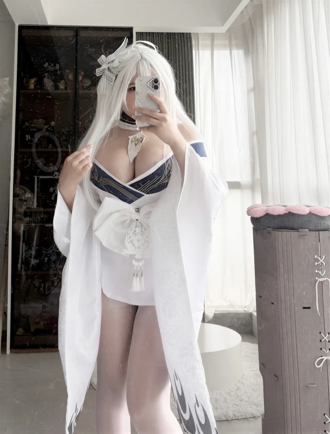 Aban is very happy today – Azur Lane Hakuhou kimono Aban is very happy today – Azur Lane Hakuhou kimono