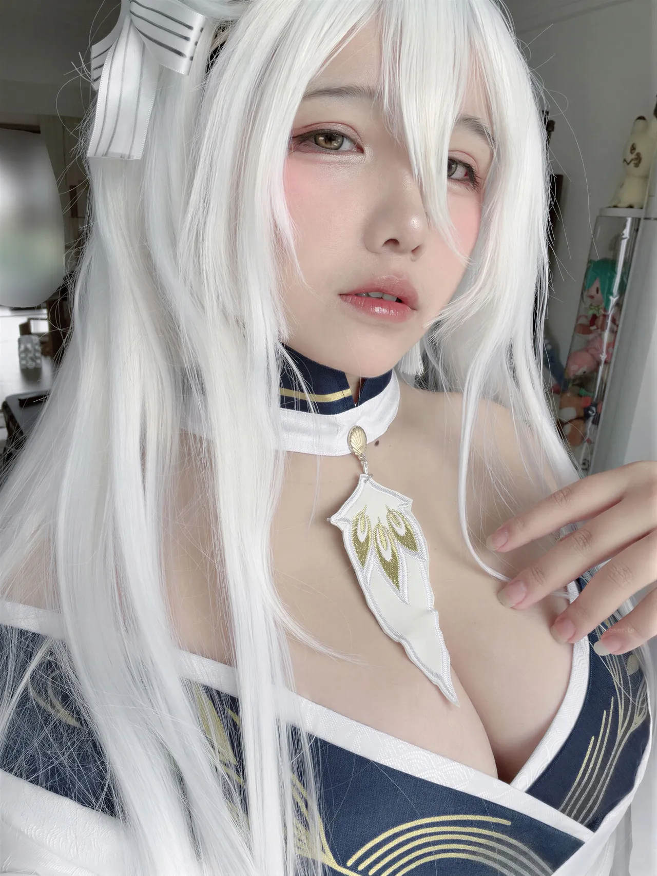 Aban is very happy today – Azur Lane Hakuhou kimono Aban is very happy today – Azur Lane Hakuhou kimono