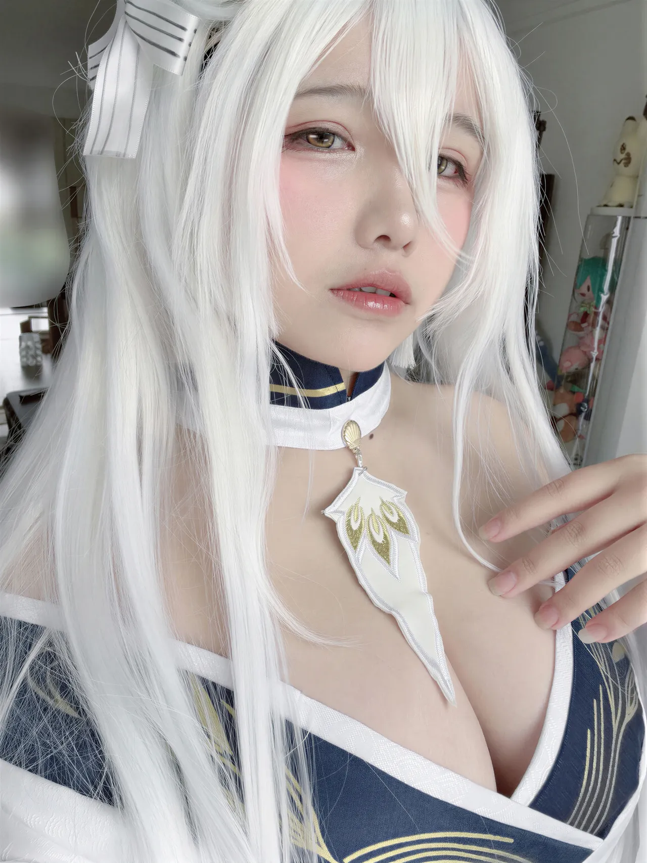 Aban is very happy today – Azur Lane Hakuhou kimono Aban is very happy today – Azur Lane Hakuhou kimono