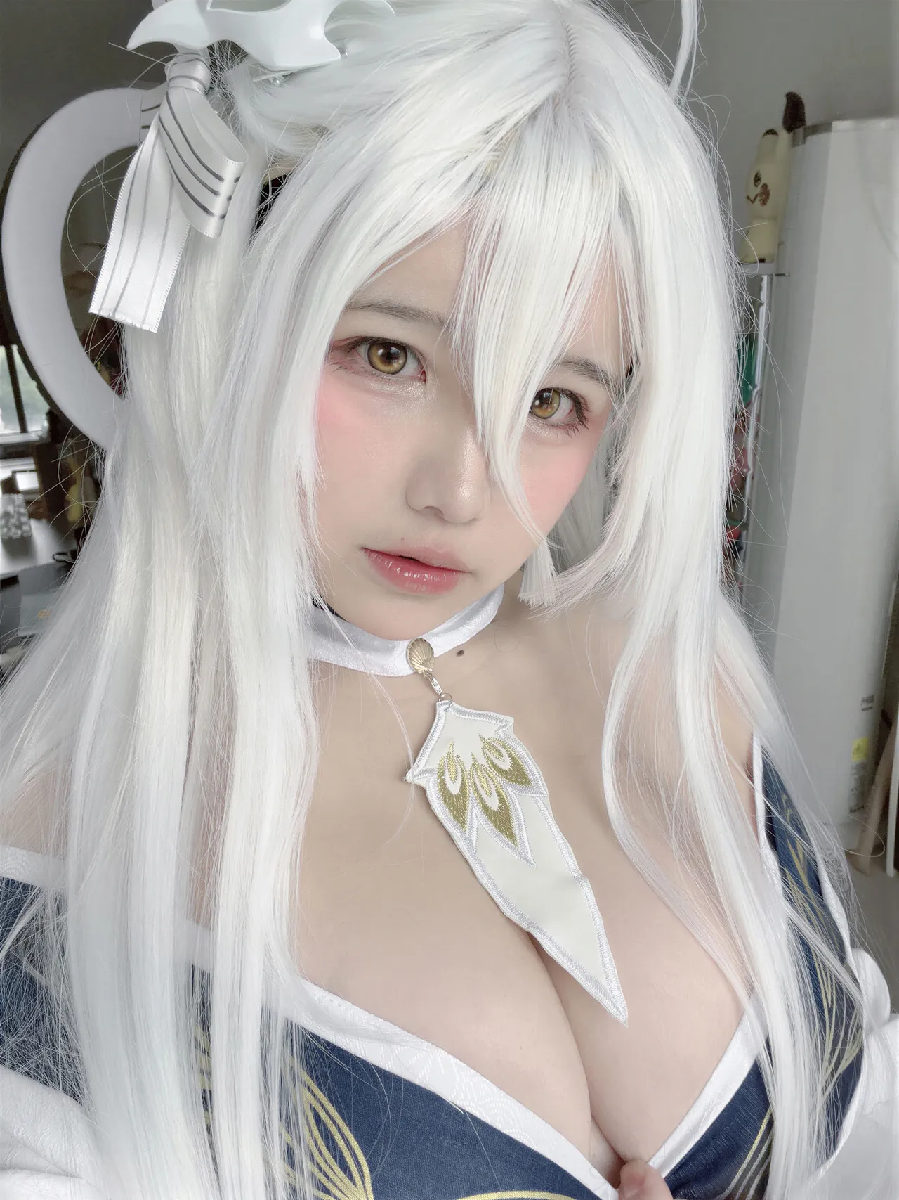 Aban is very happy today – Azur Lane Hakuhou kimono Aban is very happy today – Azur Lane Hakuhou kimono